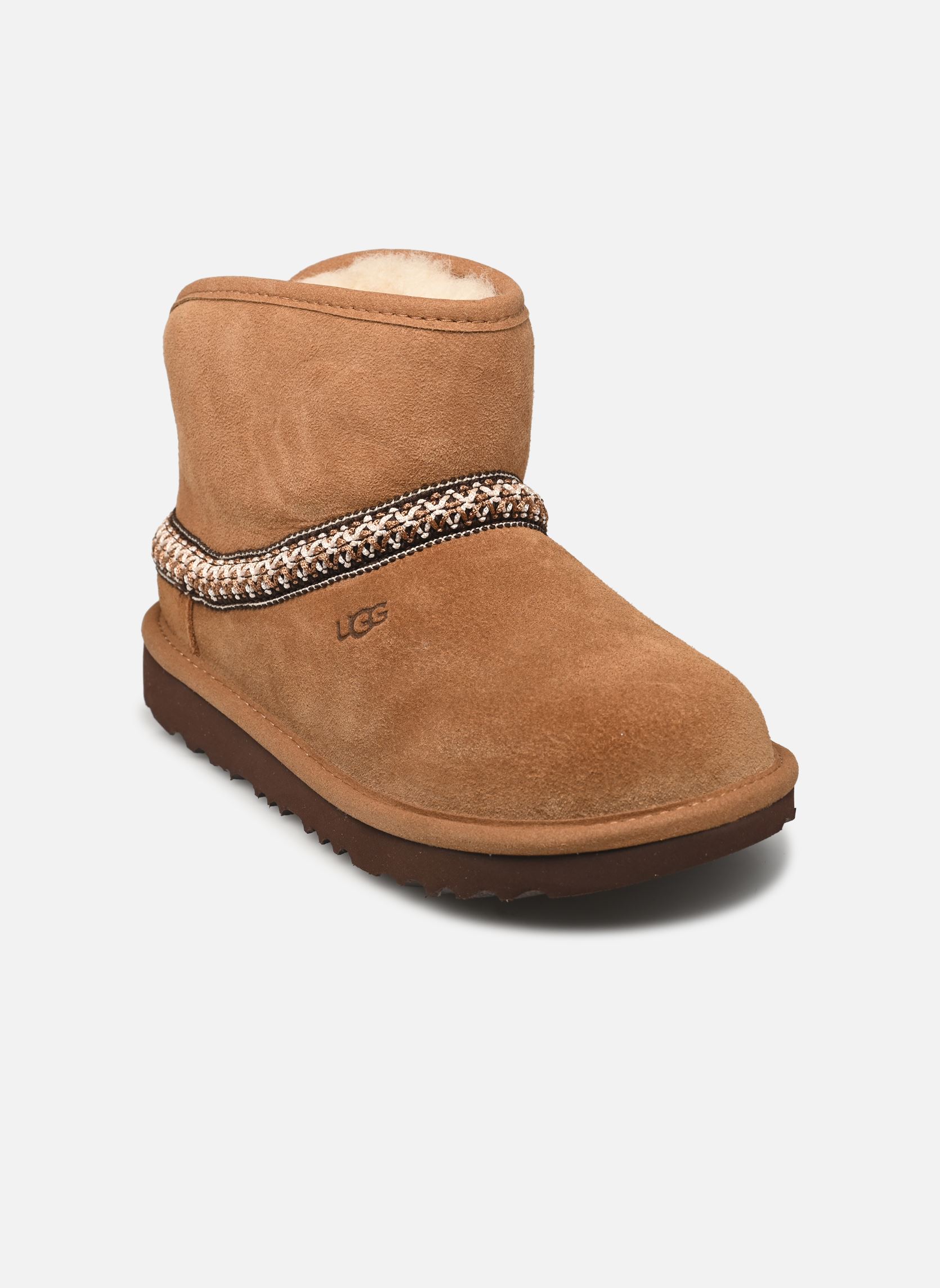 Chaussons enfant UGG CLASSIC MINI CRESCENT - vue 2