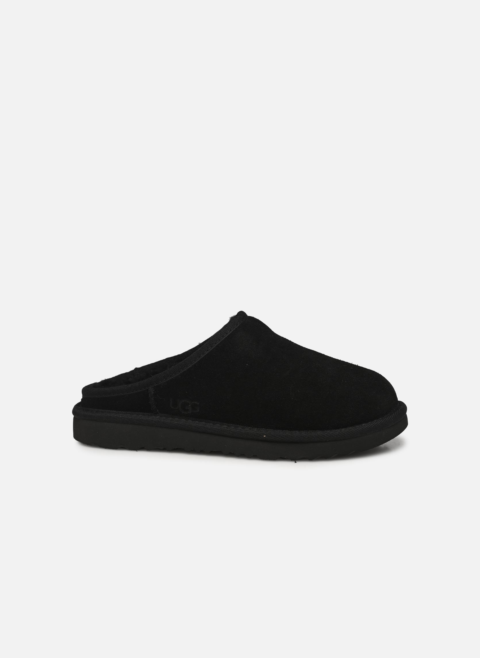 Hausschuhe KIDS' CLASSIC SLIP-ON schwarz UGG Hausschuhe KIDS' CLASSIC SLIP-ON schwarz BLACK
