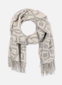 Sjaals G Pattern Wool Scarf dames wit GANT Sjaals G Pattern Wool Scarf dames wit CREME