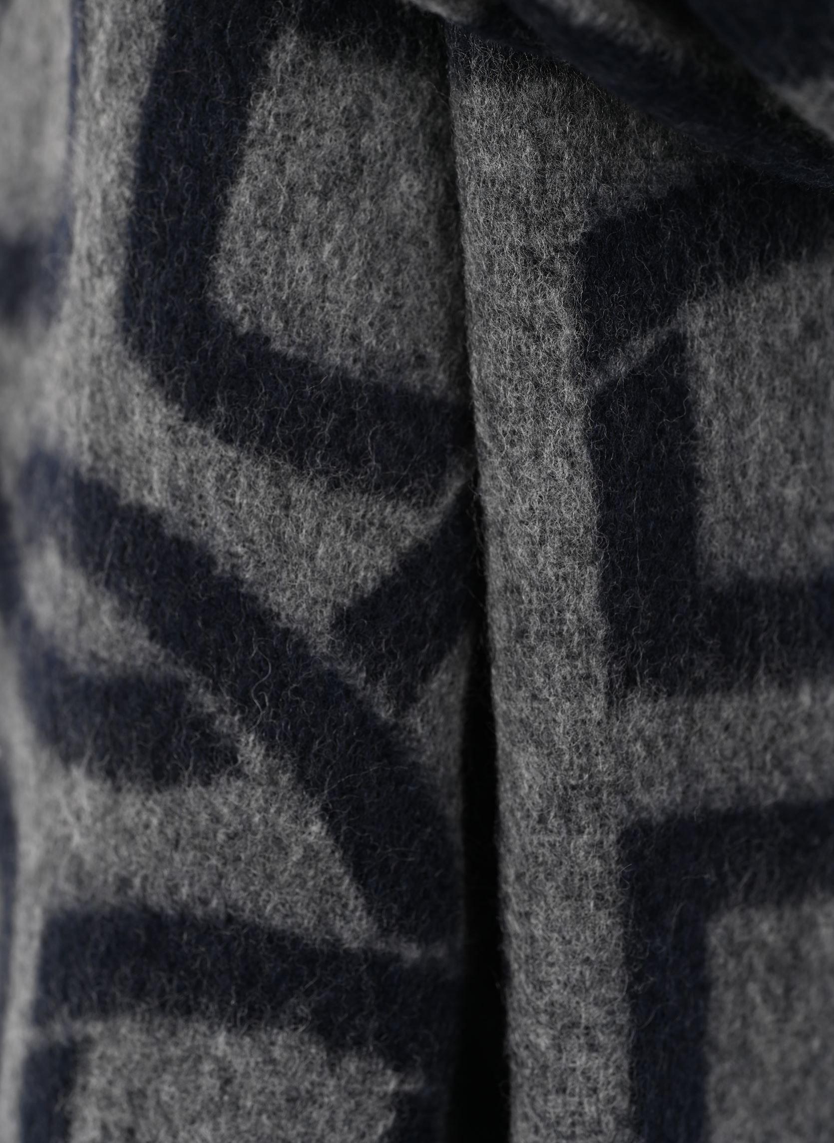 Sjaals G Pattern Wool Scarf dames blauw GANT Sjaals G Pattern Wool Scarf dames blauw BLEU NUIT