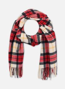 Echarpes Checked Wool Scarf femme rouge GANT Echarpes Checked Wool Scarf femme rouge ROUGE PALE