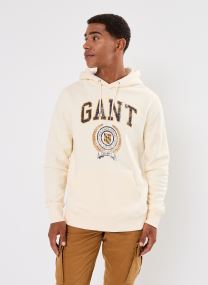 Sweats à capuche Front Graphic Sweat Hoodie homme blanc GANT Sweats à capuche Front Graphic Sweat Hoodie homme blanc CREME