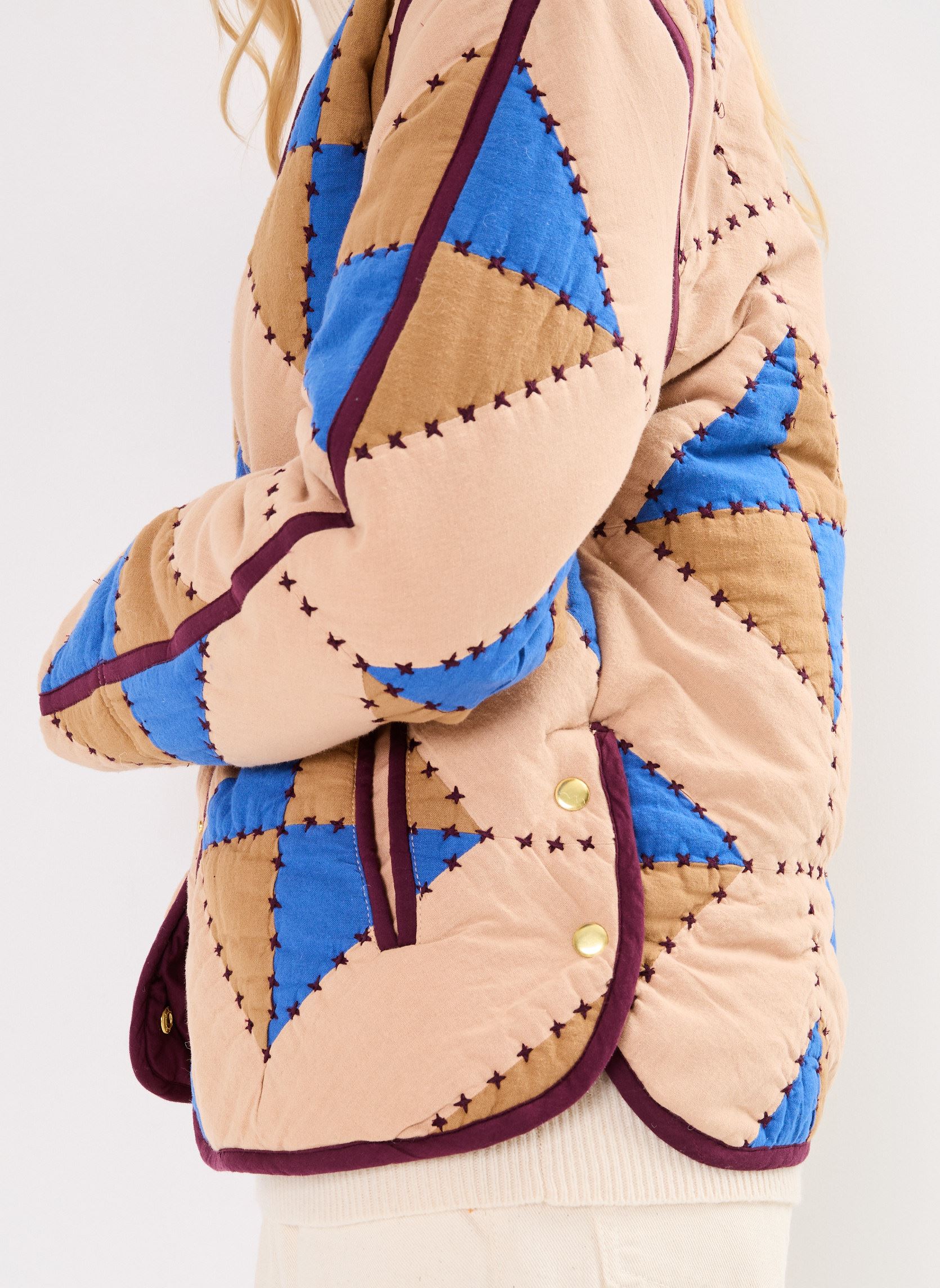 Vestes Vulca TC304 Losange femme multicolore Leon & Harper Vestes Vulca TC304 Losange femme multicolore MIX
