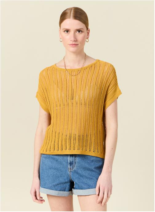 Bonobo Tee-shirts jaune