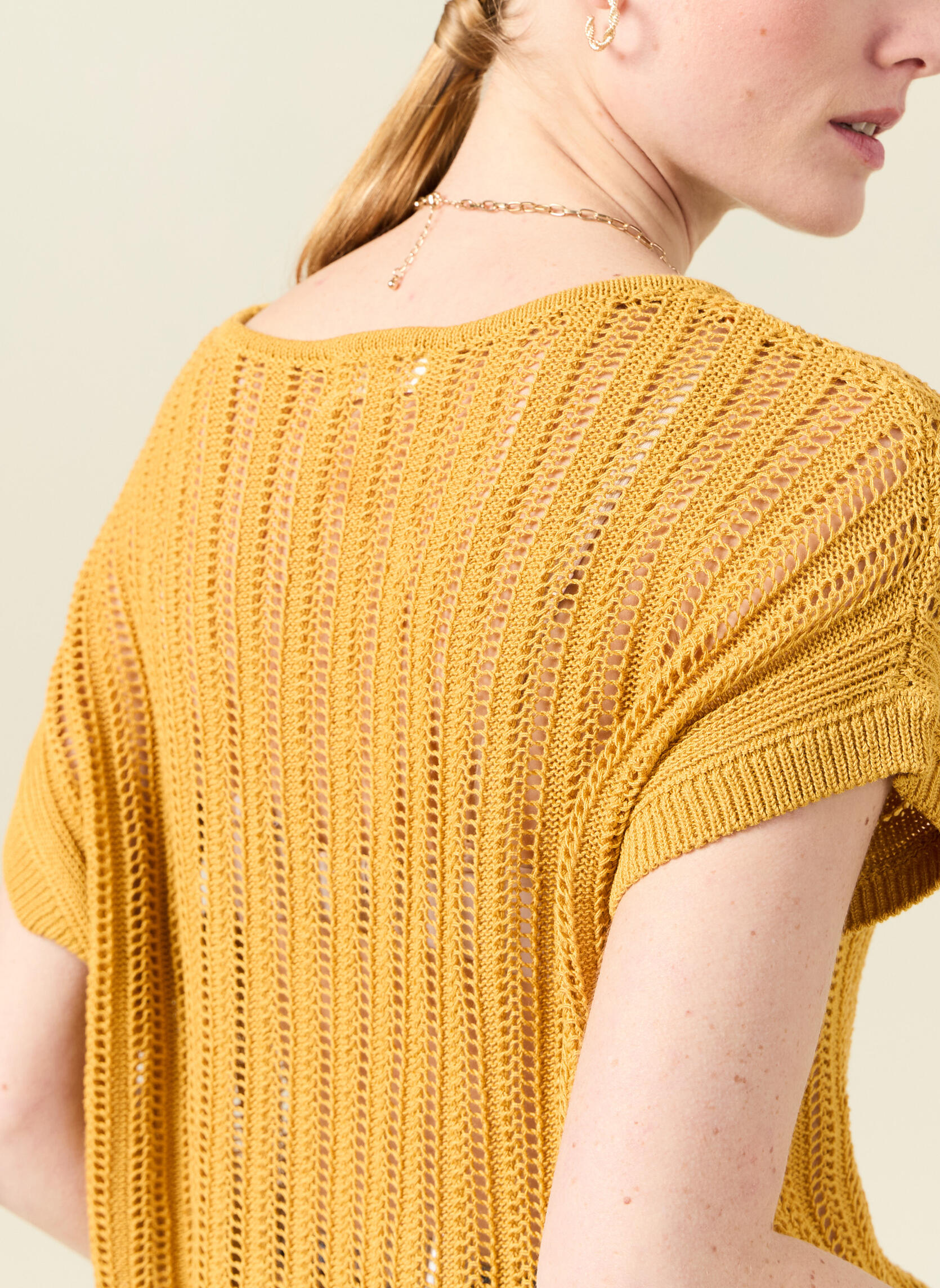 Tee-shirts NEWTOPULF femme jaune Bonobo Tee-shirts NEWTOPULF femme jaune Jaune