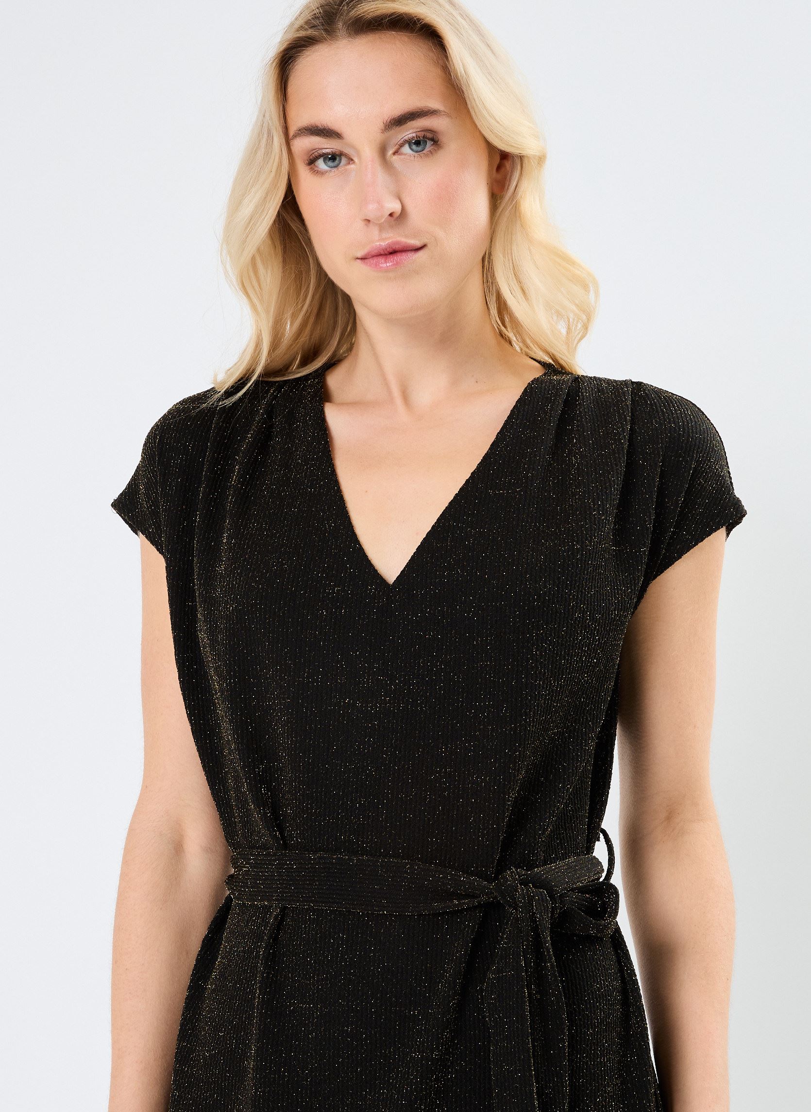 Robes Oana femme or et bronze Grace & Mila Robes Oana femme or et bronze Or