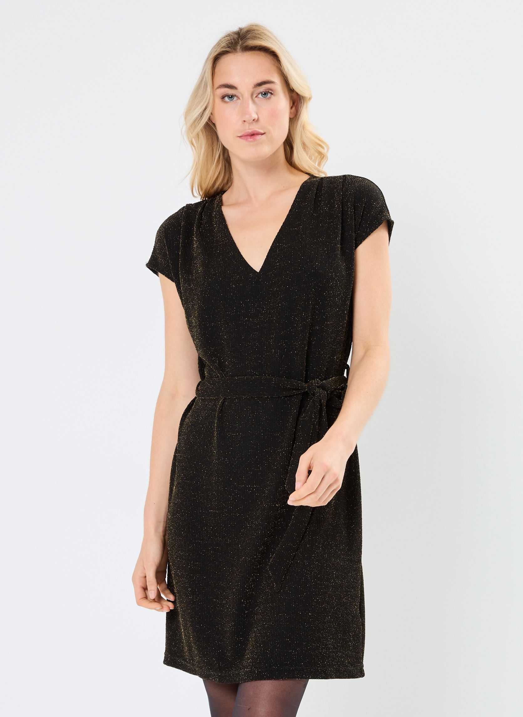 Robes Oana femme or et bronze Grace & Mila Robes Oana femme or et bronze Or