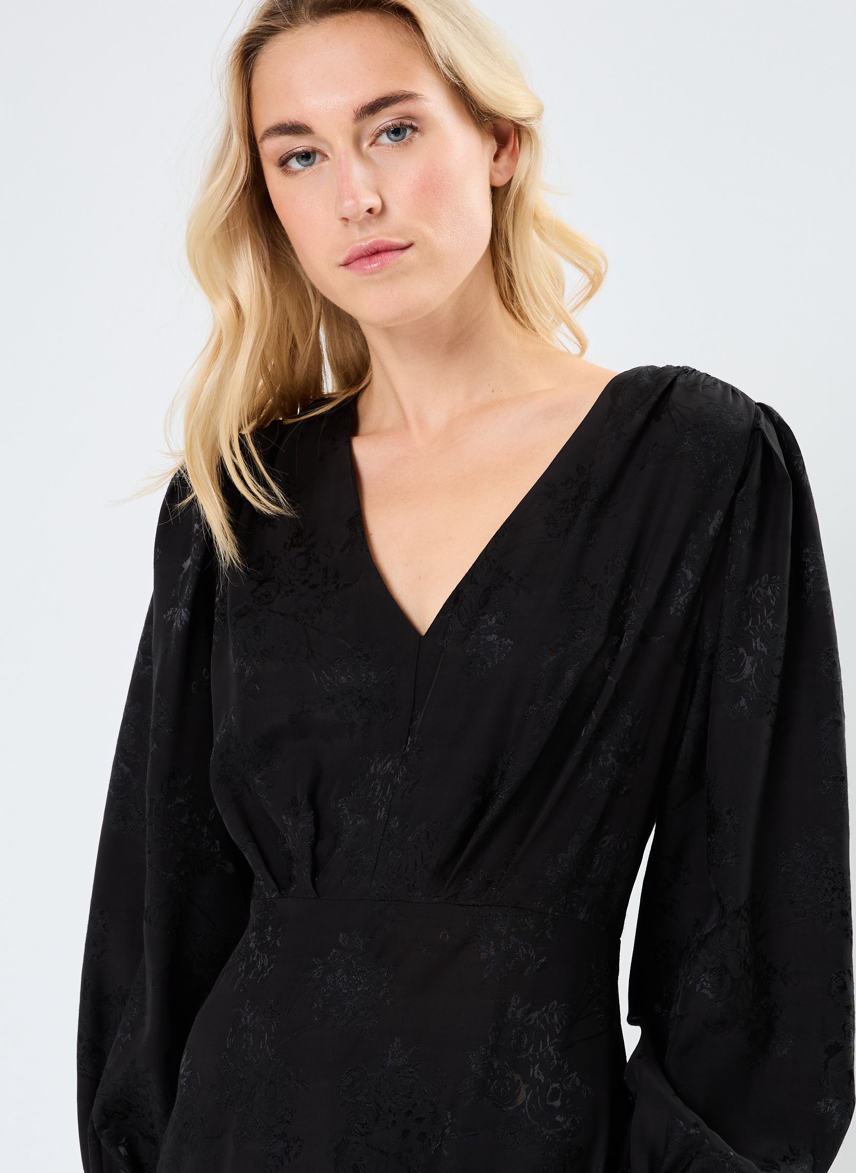 Lange jurken Olsen dames zwart Grace & Mila Lange jurken Olsen dames zwart Noir