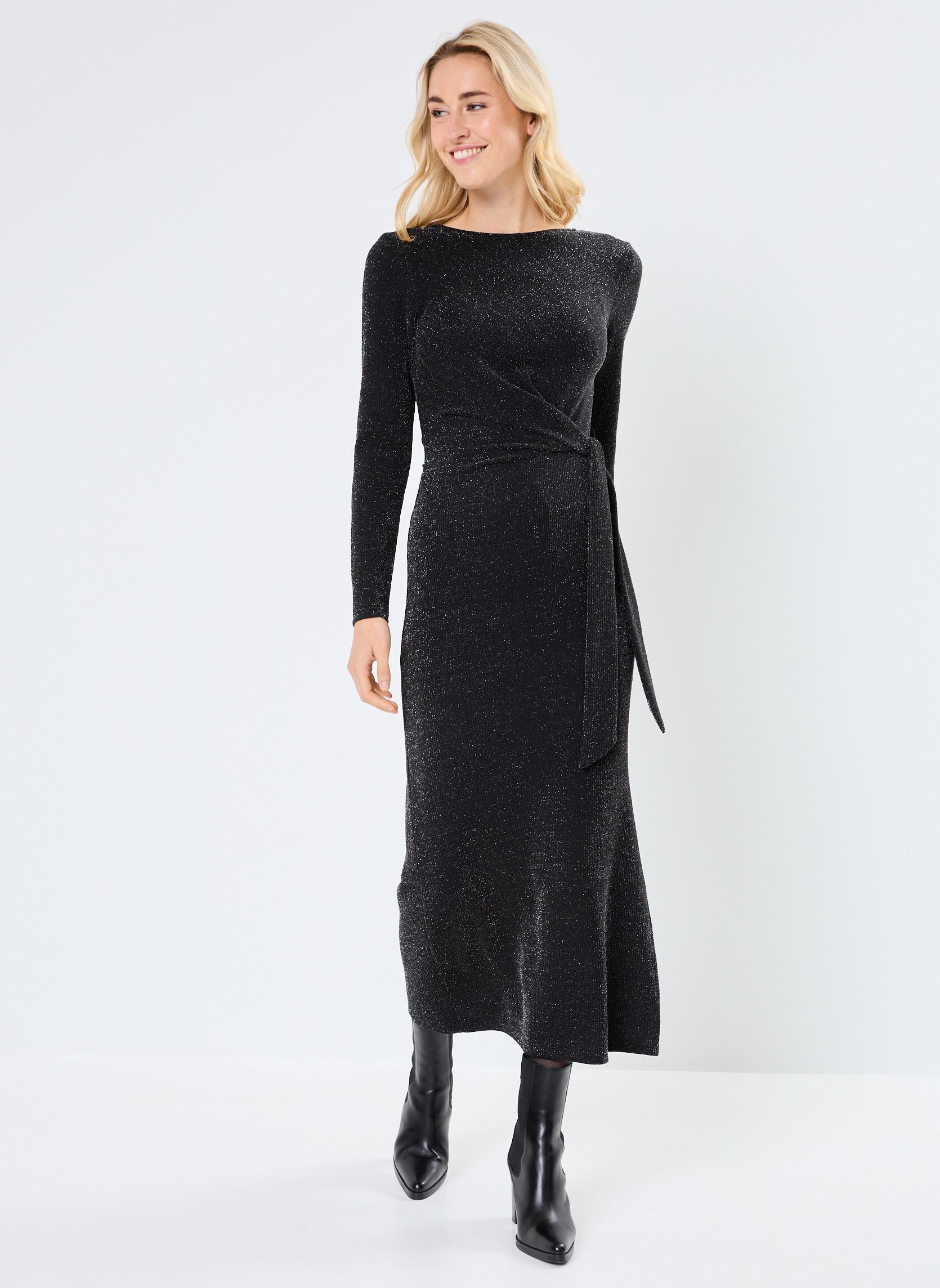 Robes longues Olympiade femme argent Grace & Mila Robes longues Olympiade femme argent ARGENT