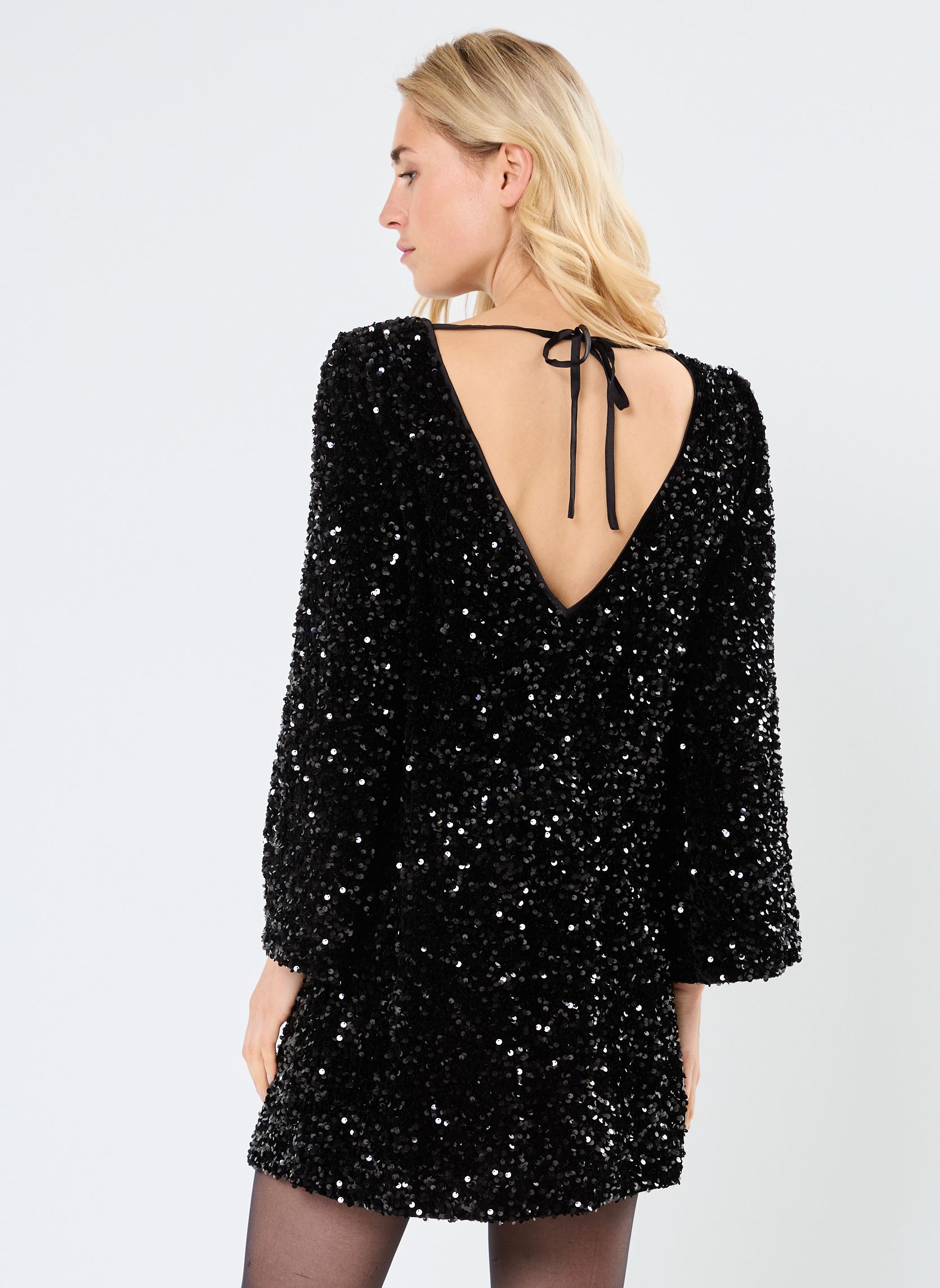 Kleider Oprah damen schwarz Grace & Mila Kleider Oprah damen schwarz Noir