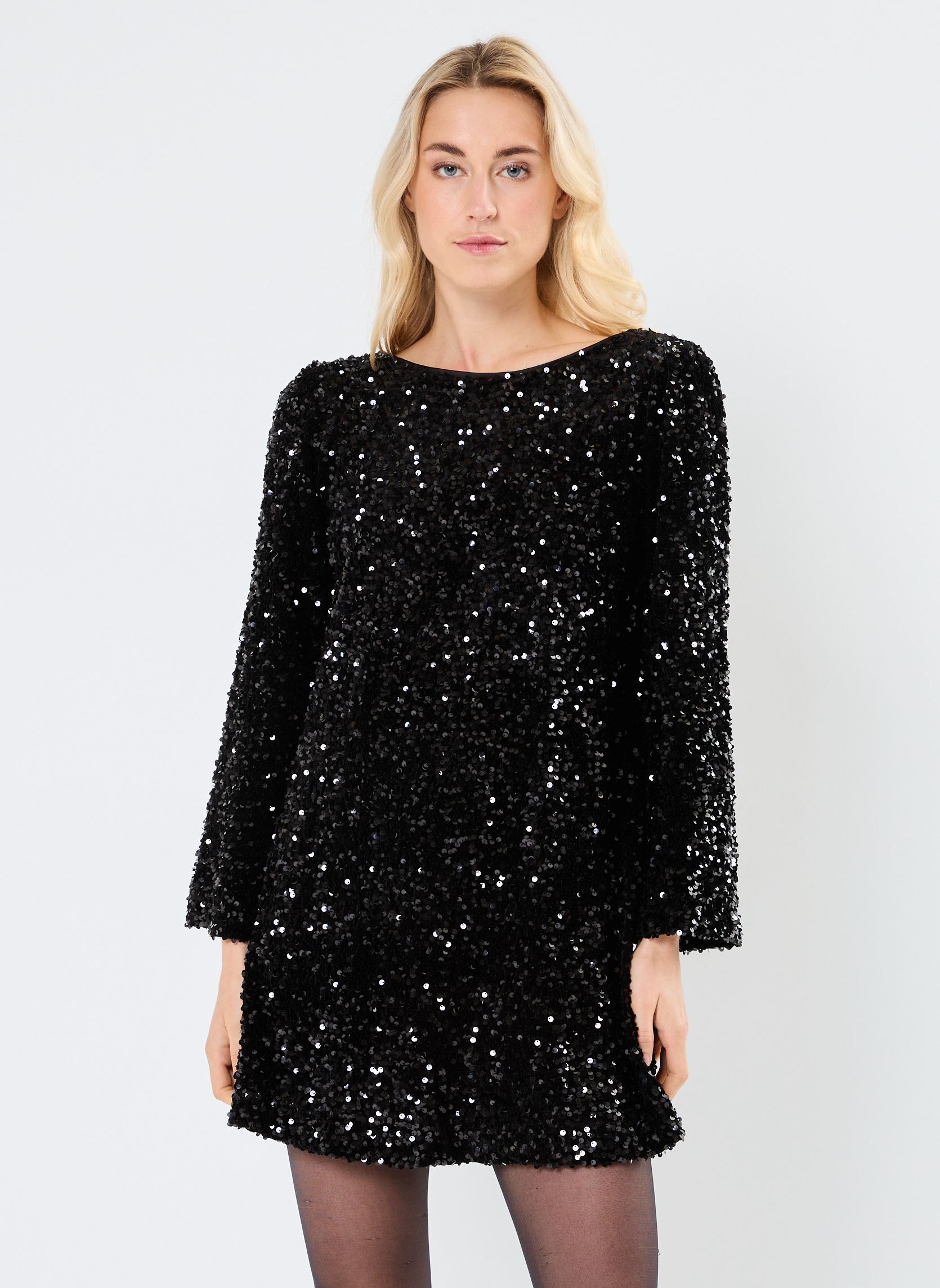 Kleider Oprah damen schwarz Grace & Mila Kleider Oprah damen schwarz Noir