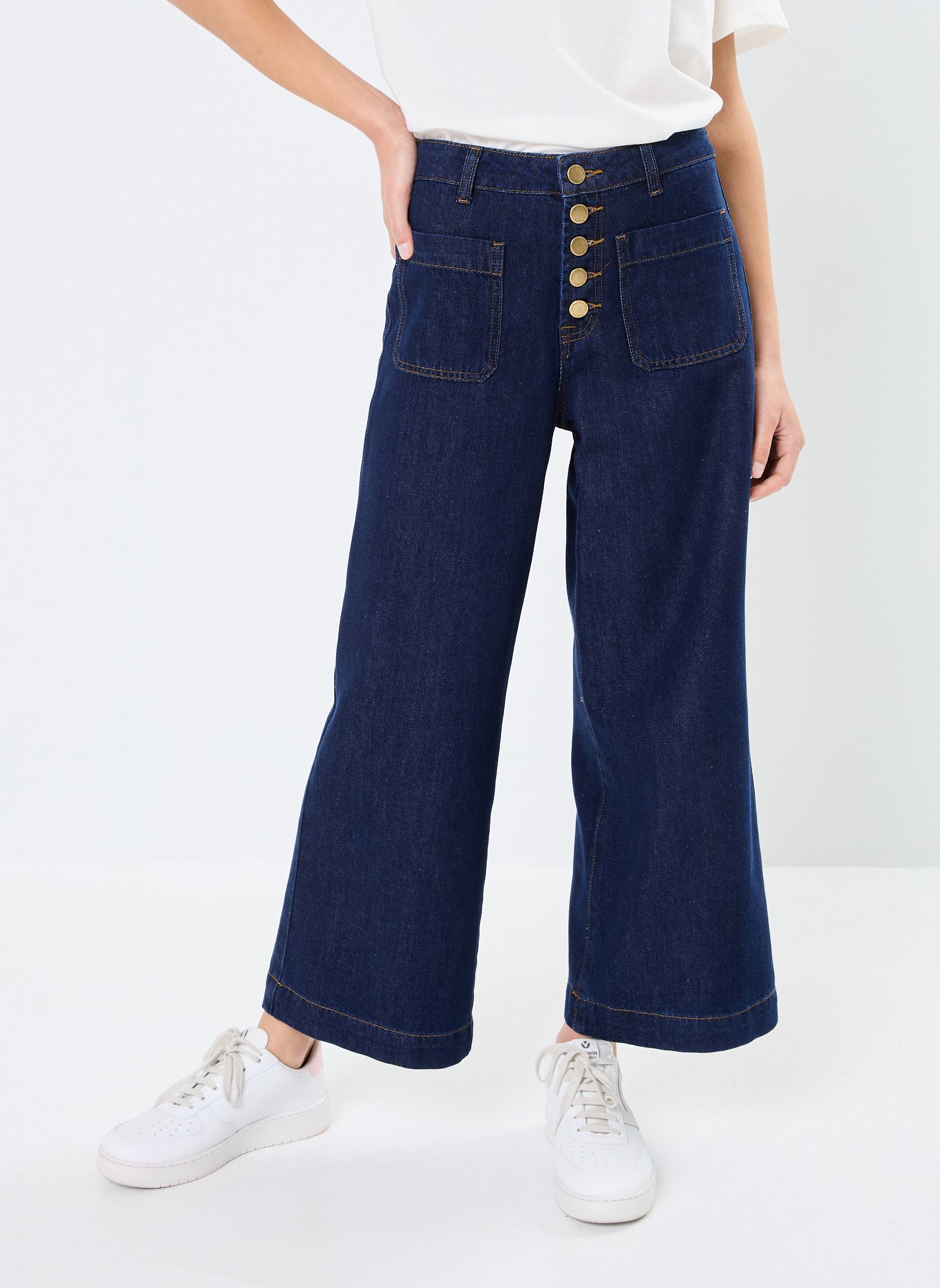 Wijde jeans / Flared Jeans Atlanta Br dames blauw La Petite Etoile Wijde jeans / Flared Jeans Atlanta Br dames blauw BRUT