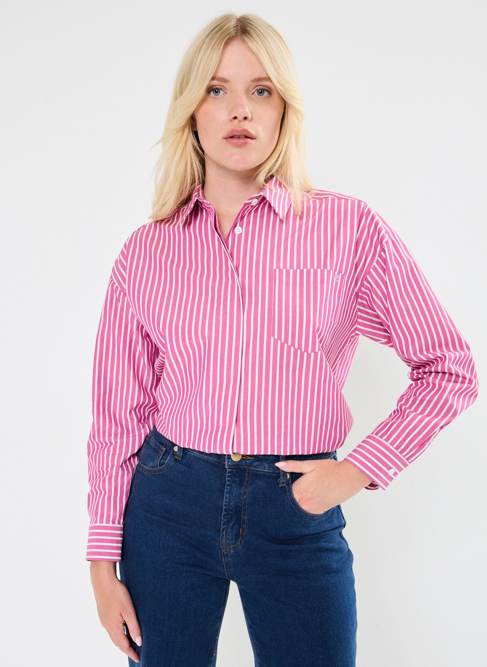 Chemise Manches Longues Victoria’s Secret – Rose, Taille S, Neuve Avec étiquette