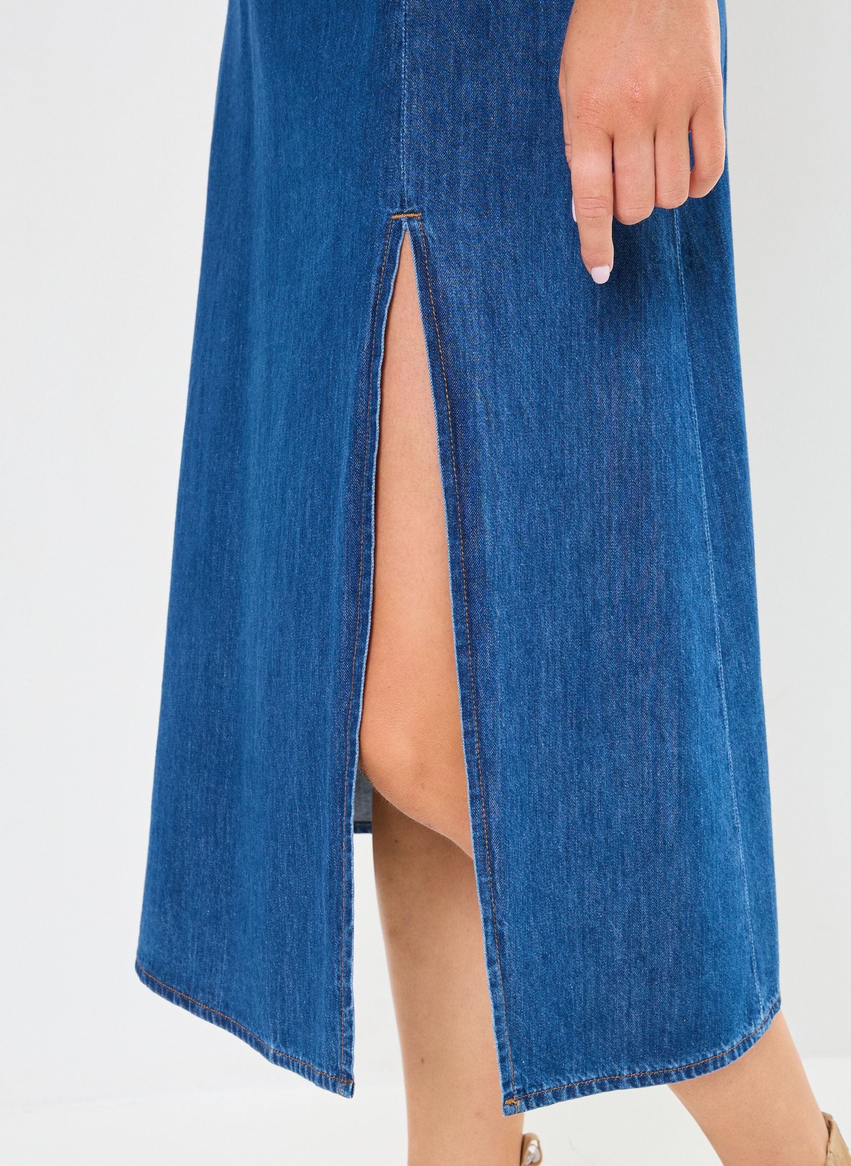 Halflange rokken Jendra dames blauw La Petite Etoile Halflange rokken Jendra dames blauw Wash