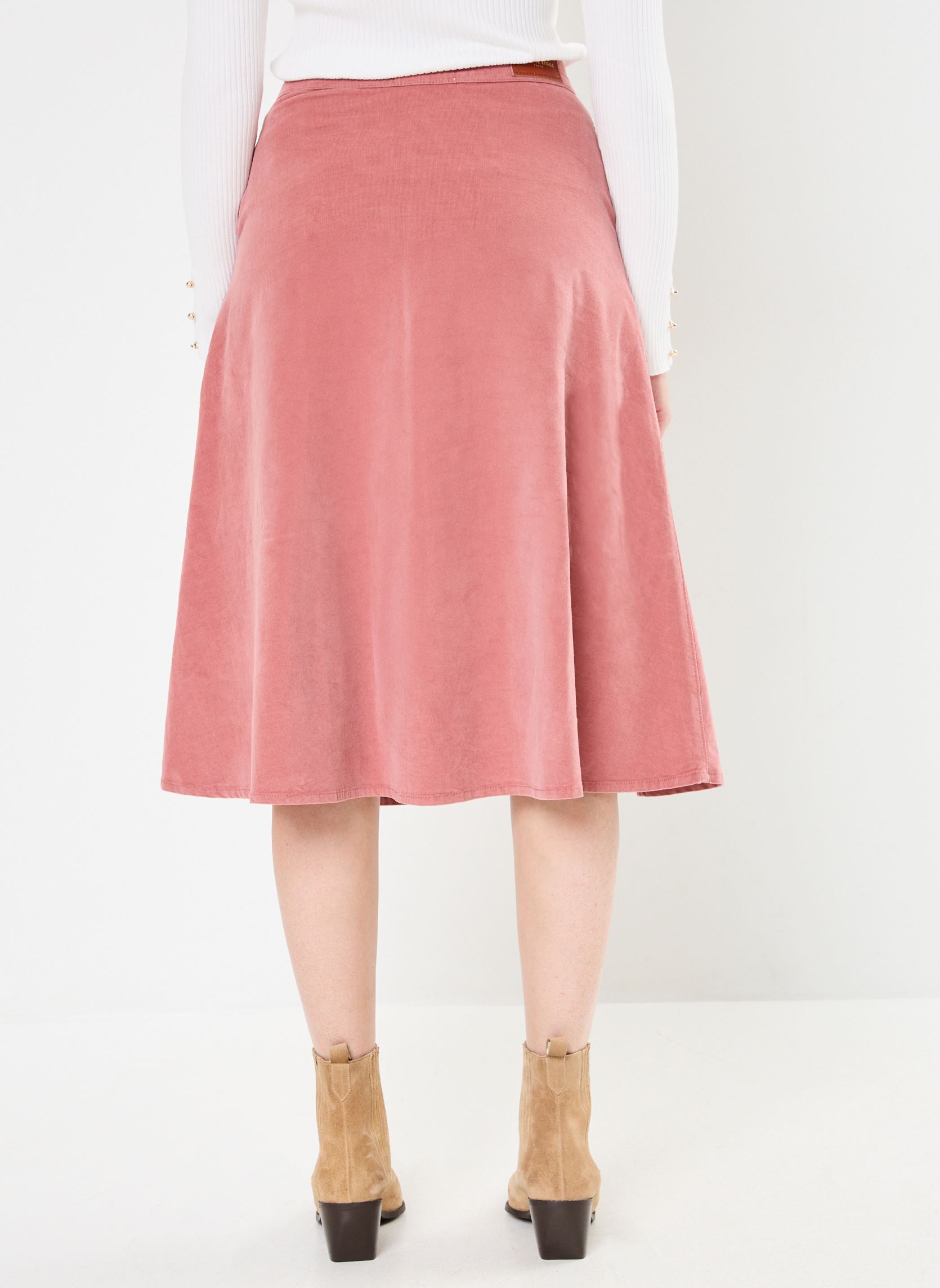 Jupes mi-longues Joanna femme rose La Petite Etoile Jupes mi-longues Joanna femme rose Vieux rose