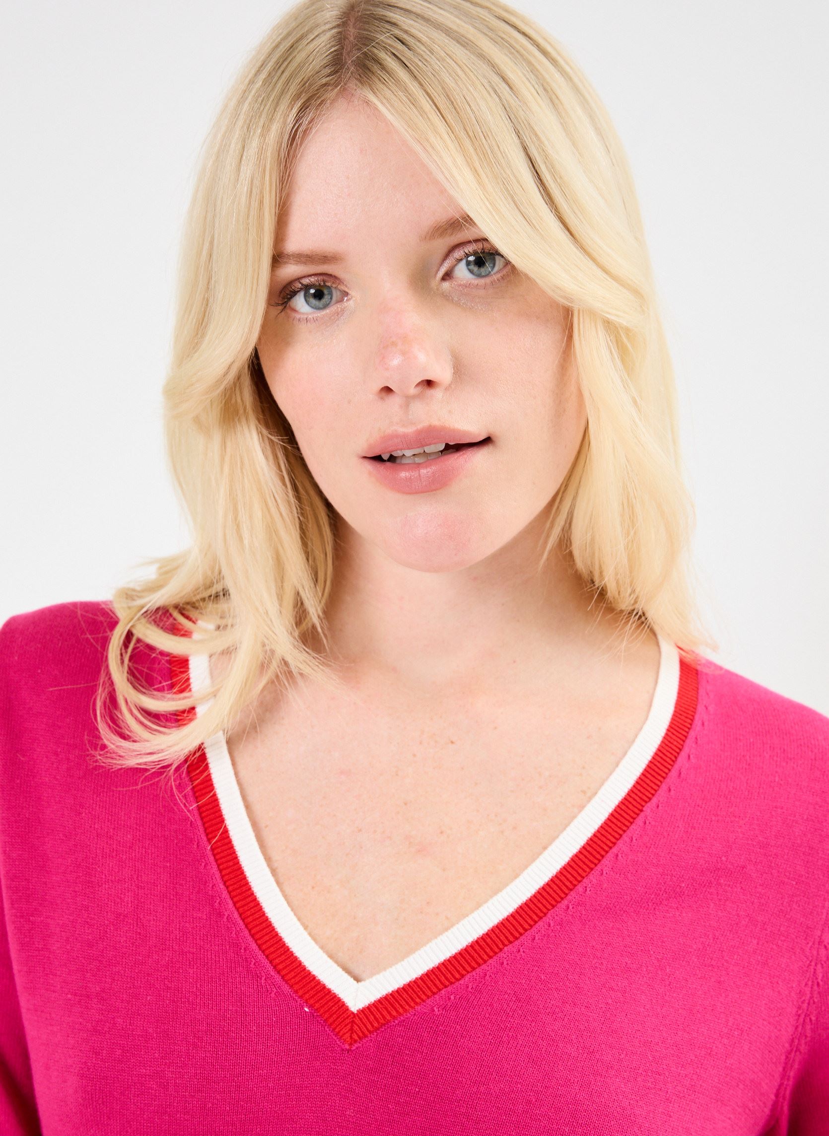 Pullover Manon damen rosa La Petite Etoile Pullover Manon damen rosa FUCHSIA
