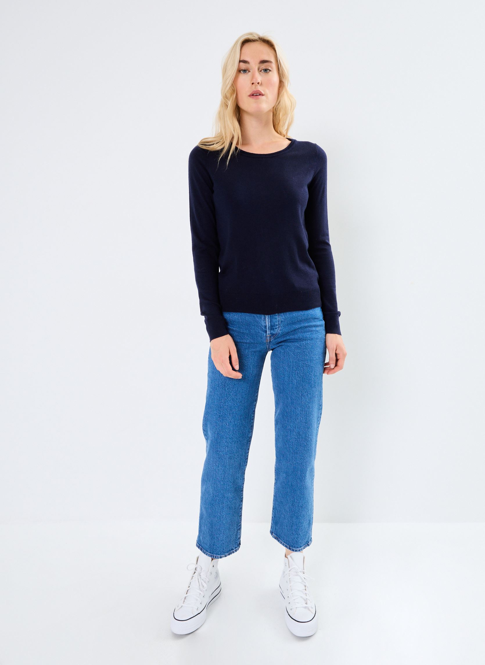 Pulls Marie femme bleu La Petite Etoile Pulls Marie femme bleu Marine