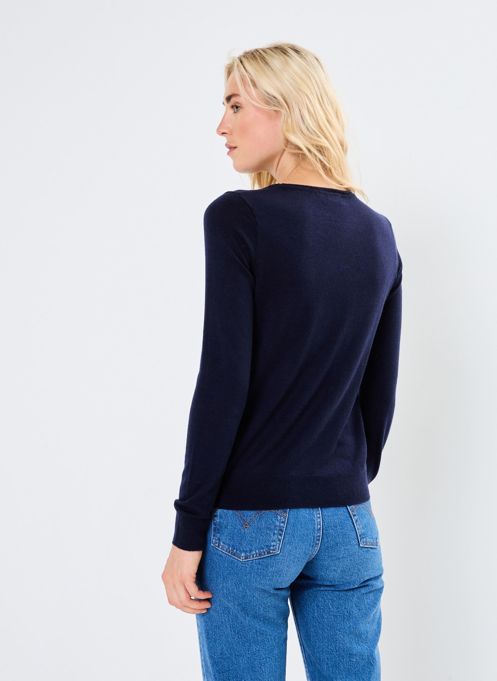 Pulls Marie femme bleu La Petite Etoile Pulls Marie femme bleu Marine