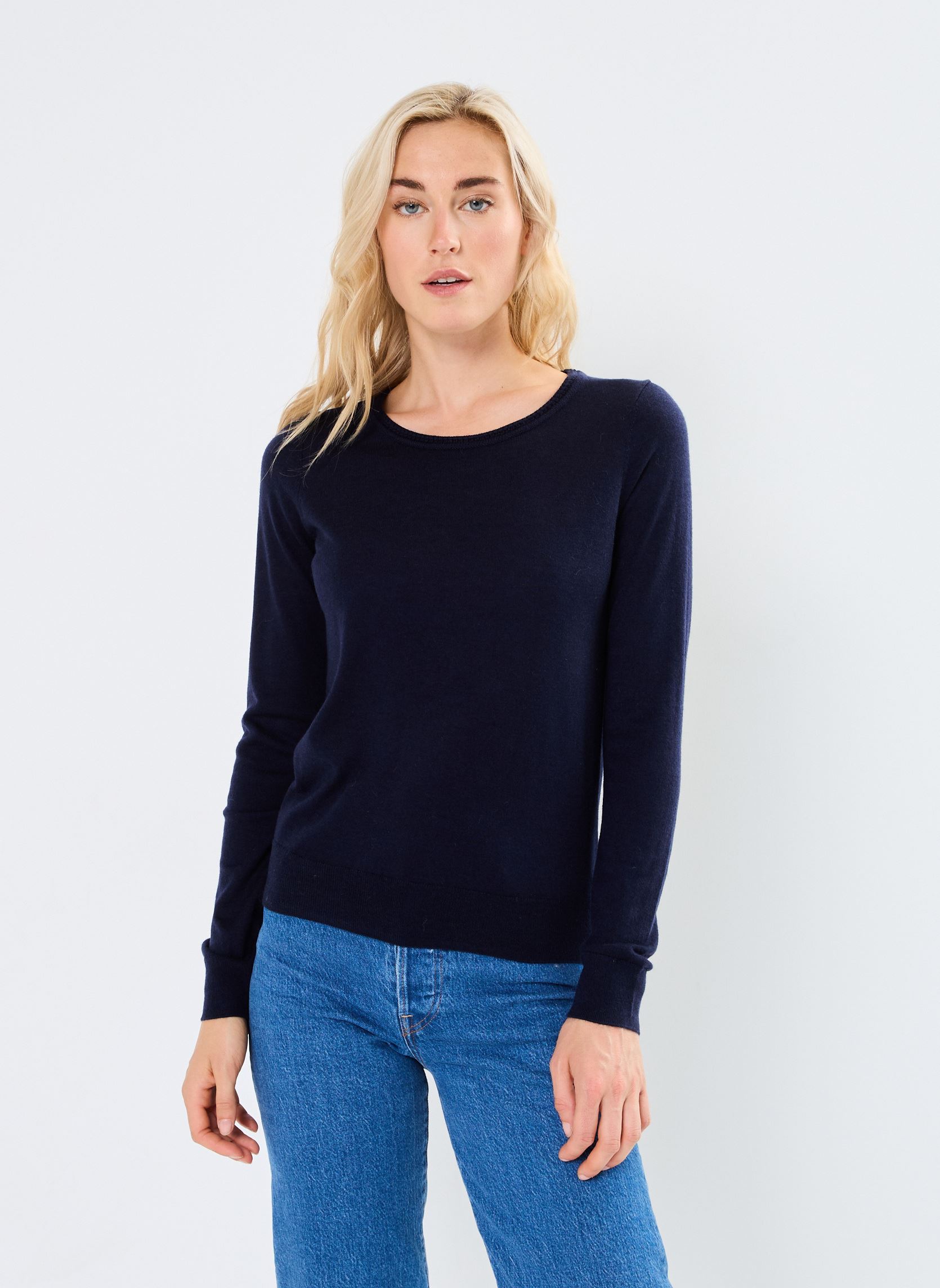 Pulls Marie femme bleu La Petite Etoile Pulls Marie femme bleu Marine