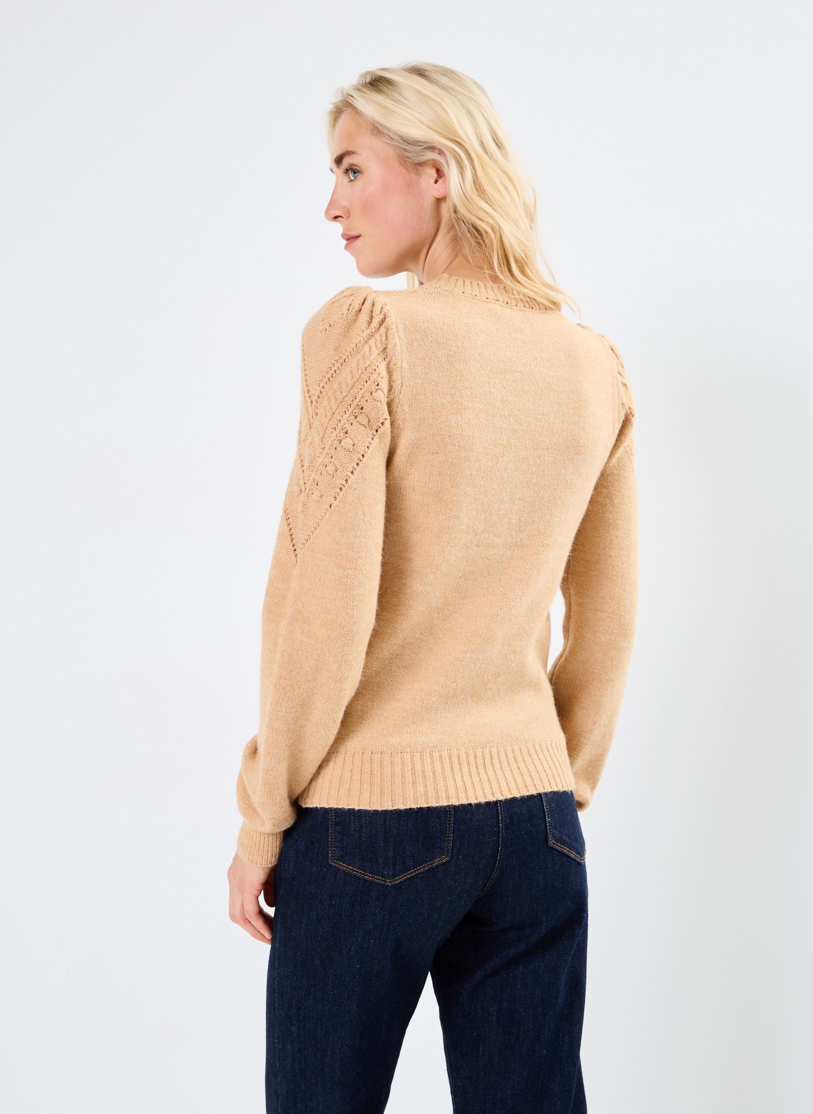Pulls Marta femme beige La Petite Etoile Pulls Marta femme beige Beige