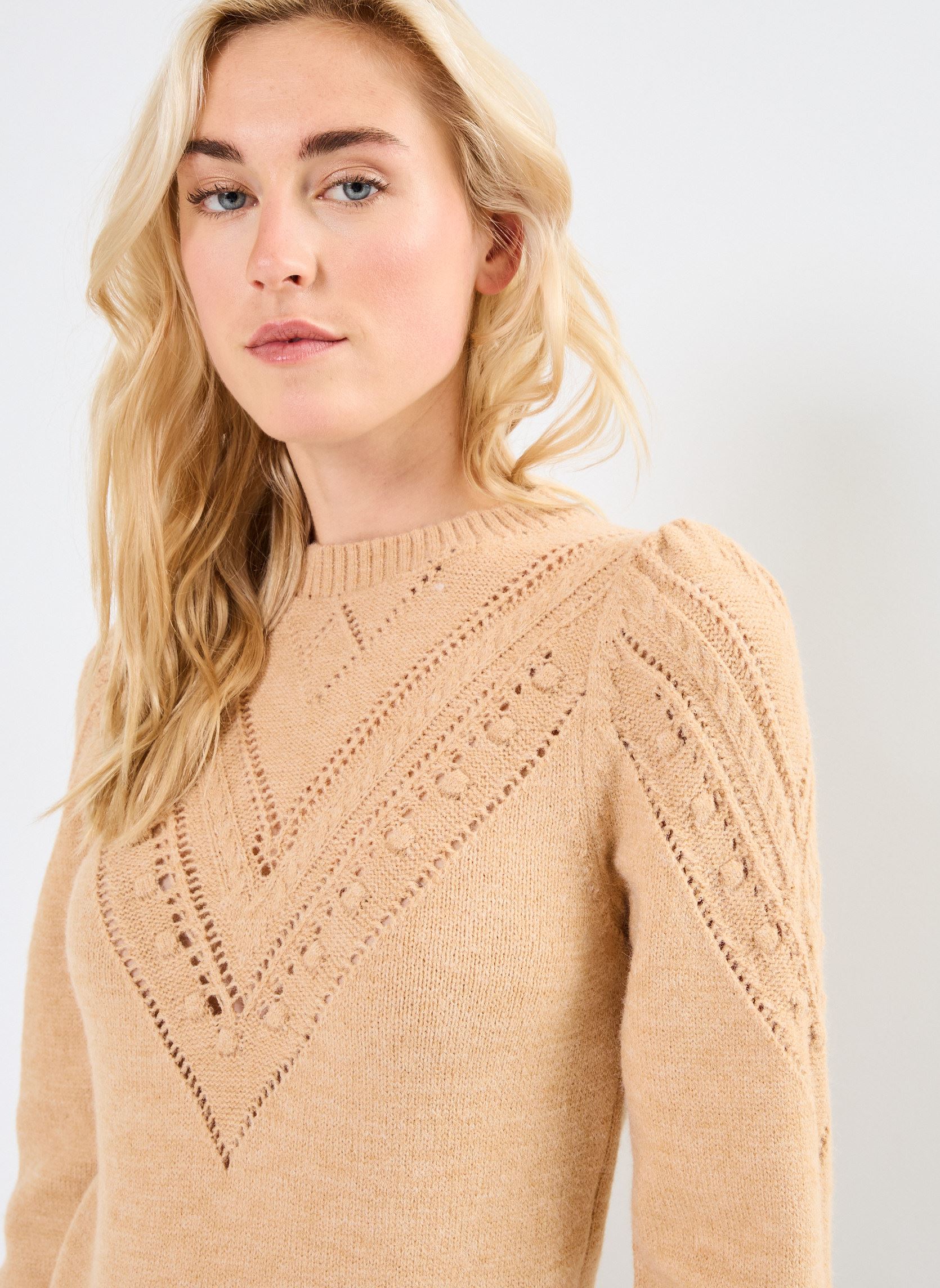 Pulls Marta femme beige La Petite Etoile Pulls Marta femme beige Beige
