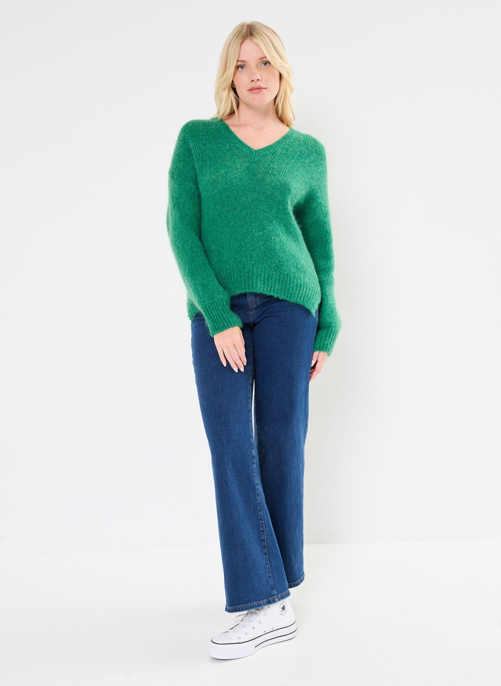 Truien Melanie dames groen La Petite Etoile Truien Melanie dames groen Vert
