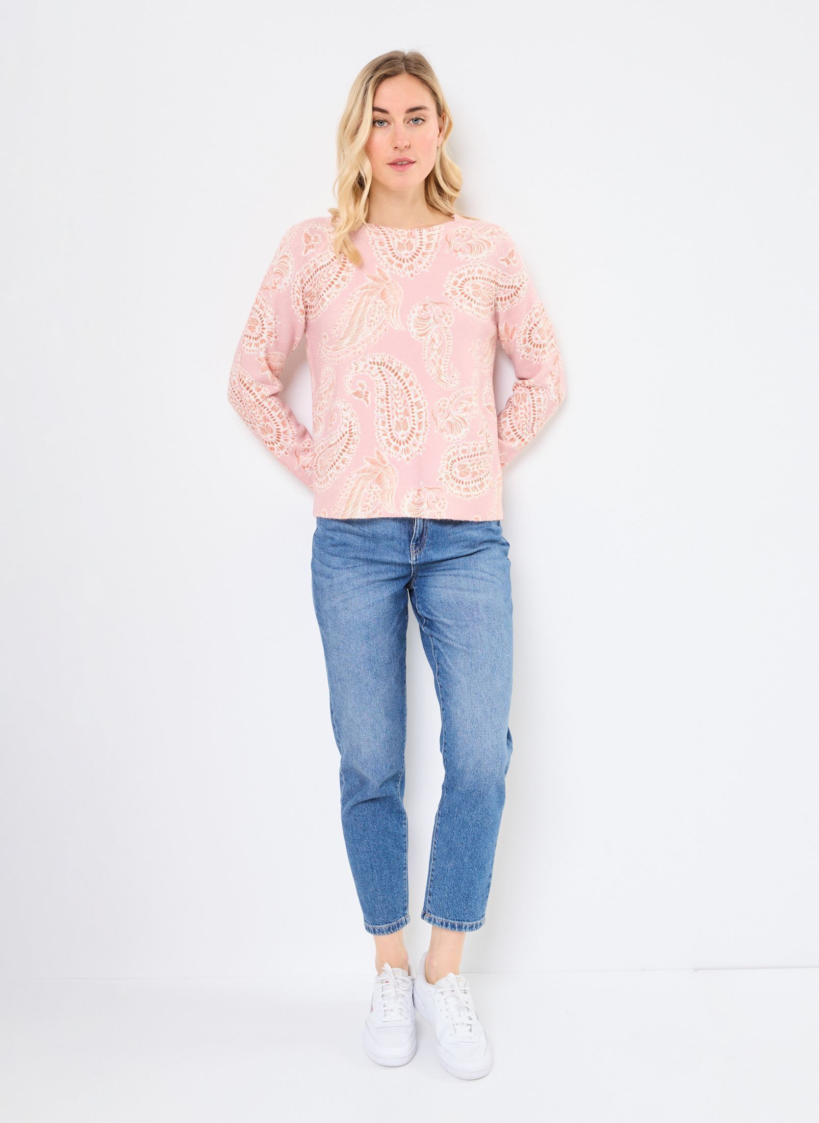 Truien Melissa dames roze La Petite Etoile Truien Melissa dames roze CACHEMIRE