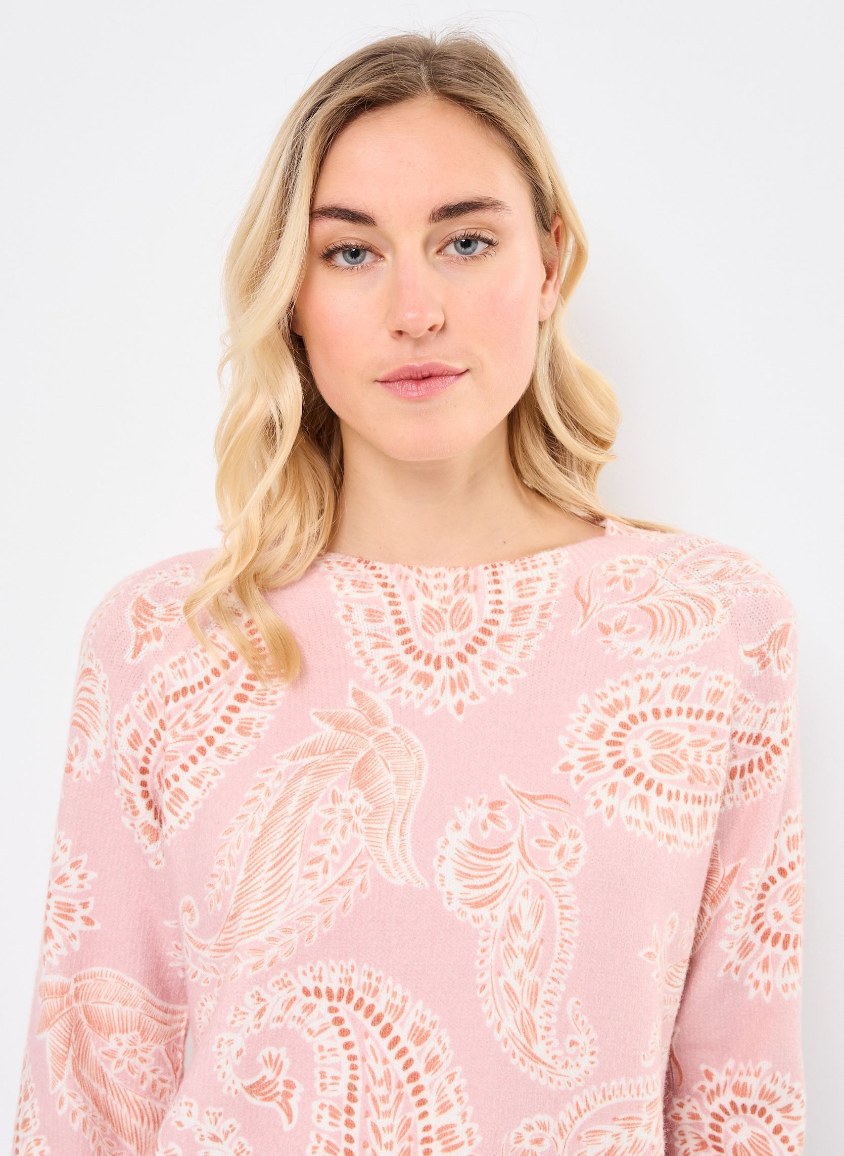 Truien Melissa dames roze La Petite Etoile Truien Melissa dames roze CACHEMIRE