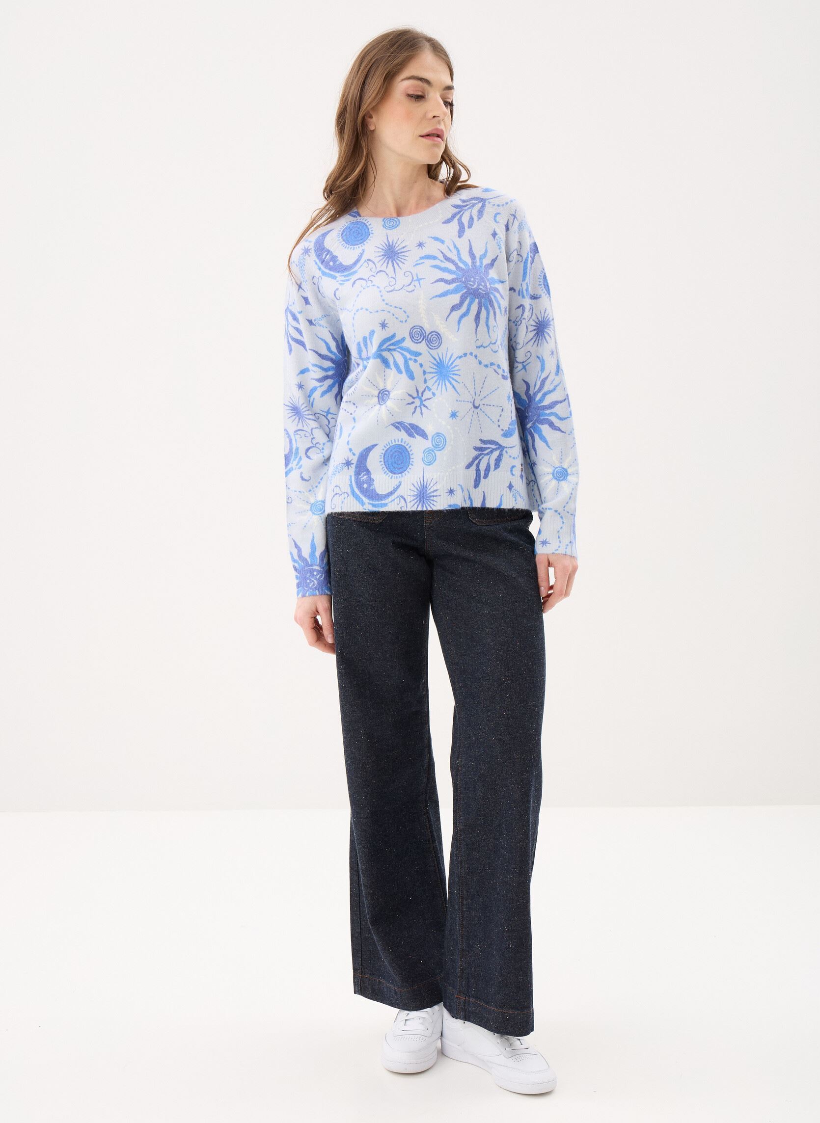 Truien Melissa dames blauw La Petite Etoile Truien Melissa dames blauw Soleil