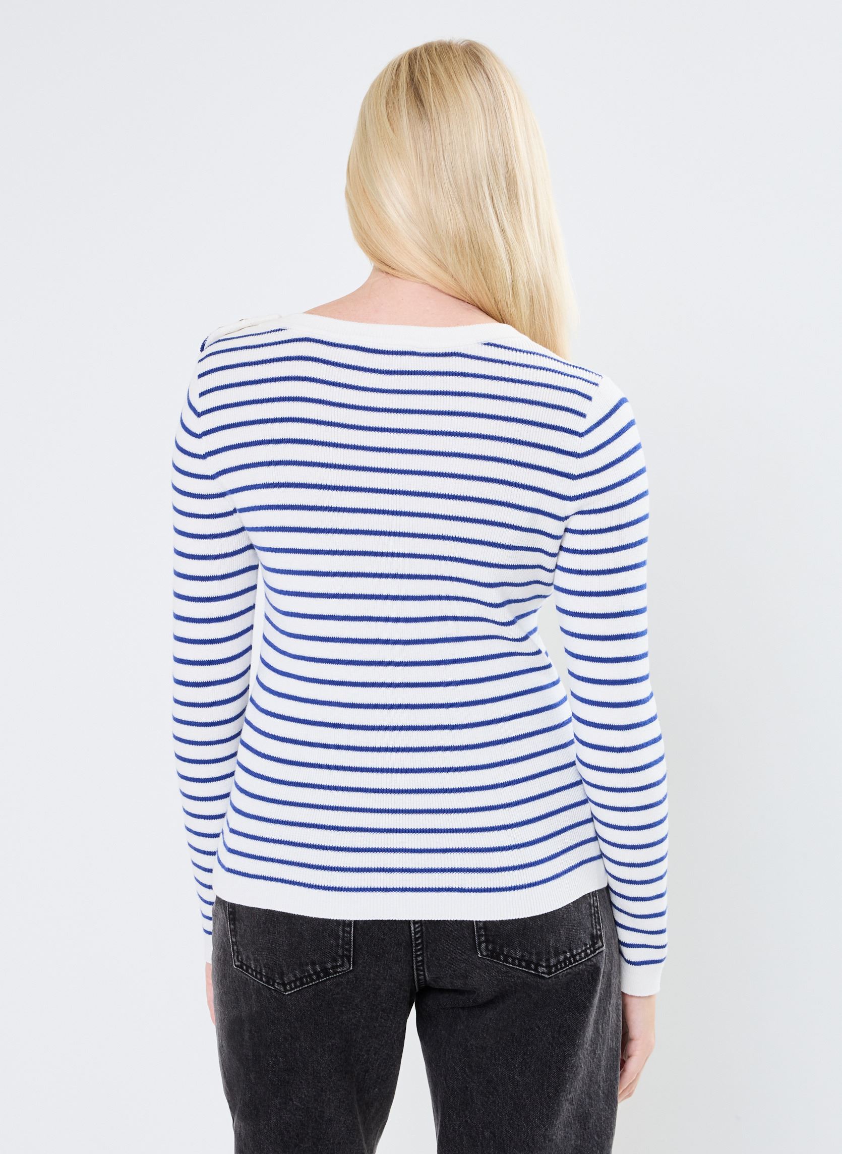 Pullover Molly damen blau La Petite Etoile Pullover Molly damen blau ECRU/BLEU