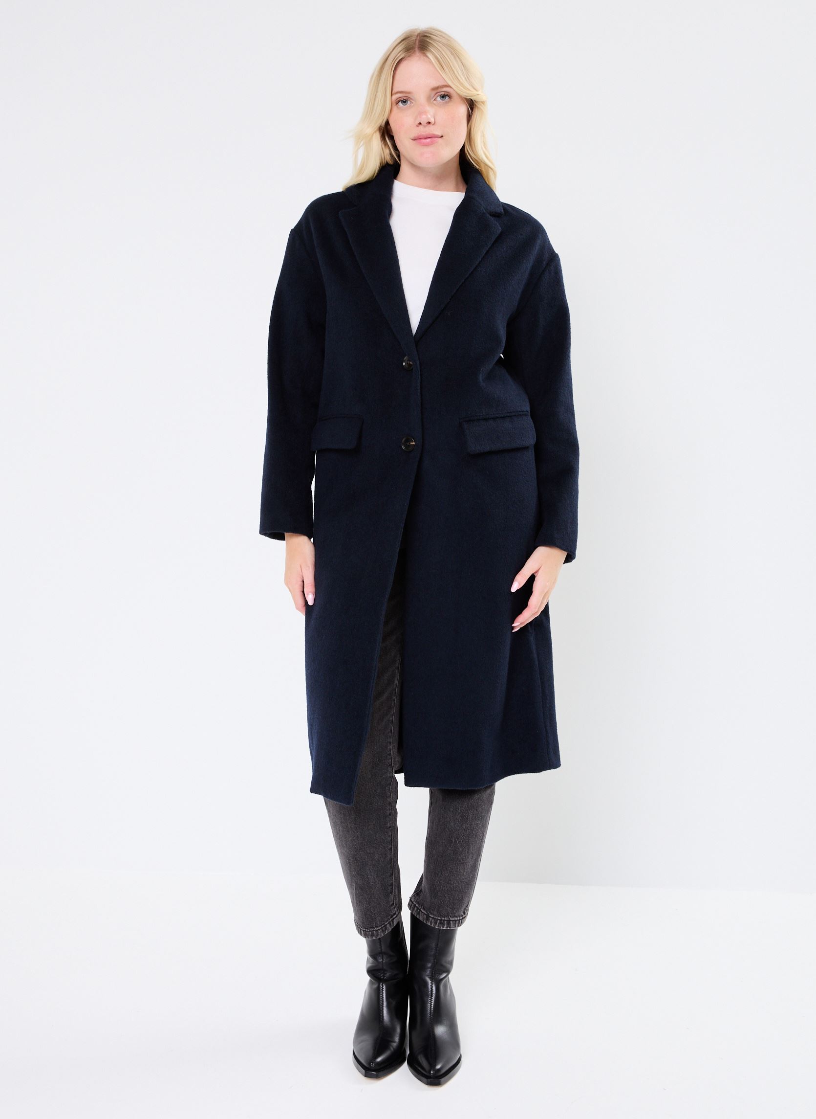 Abrigos Nelia mujer azul La Petite Etoile Abrigos Nelia mujer azul Marine