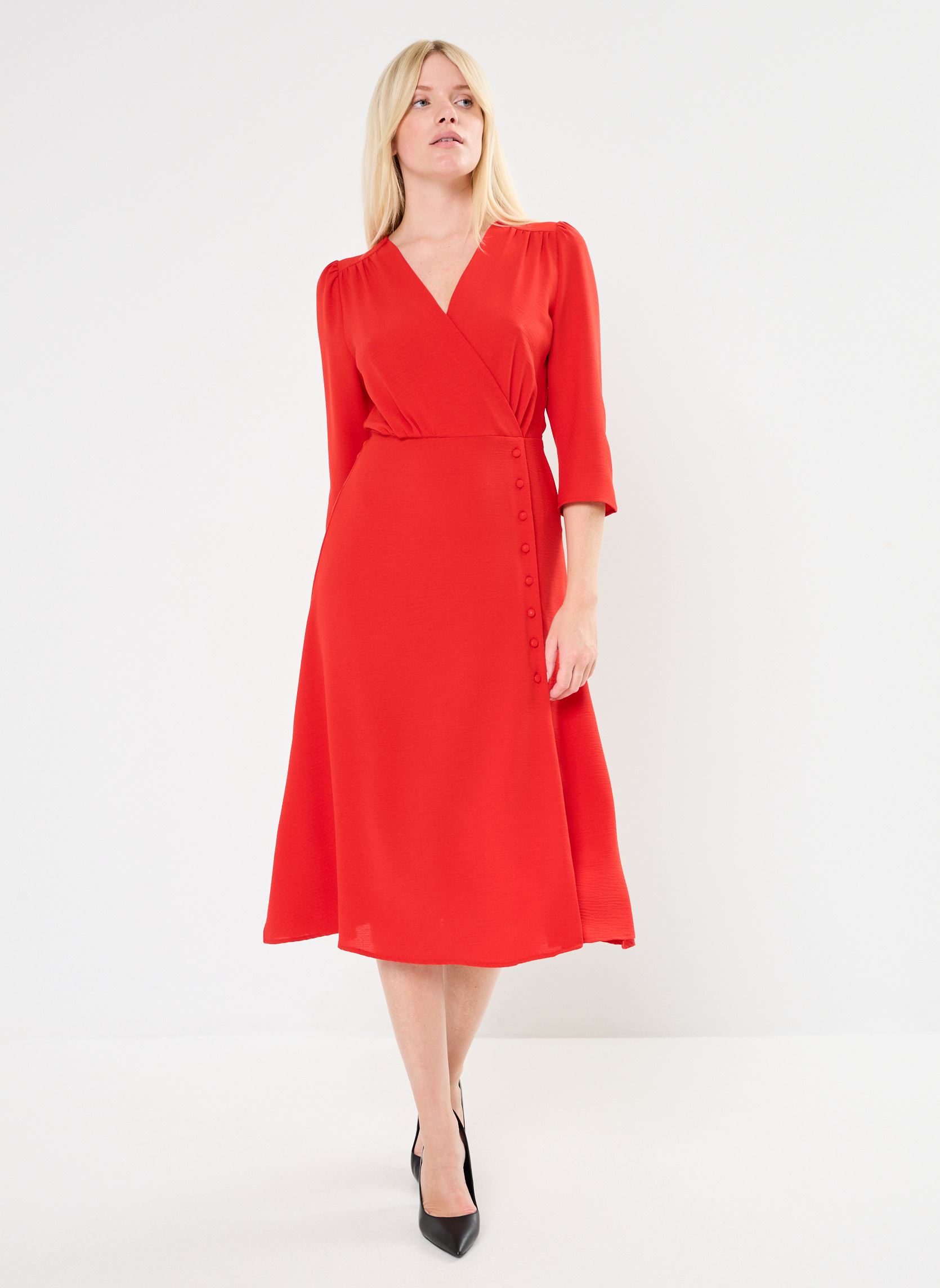 Lange Kleider Roxane damen rot La Petite Etoile Lange Kleider Roxane damen rot Rouge