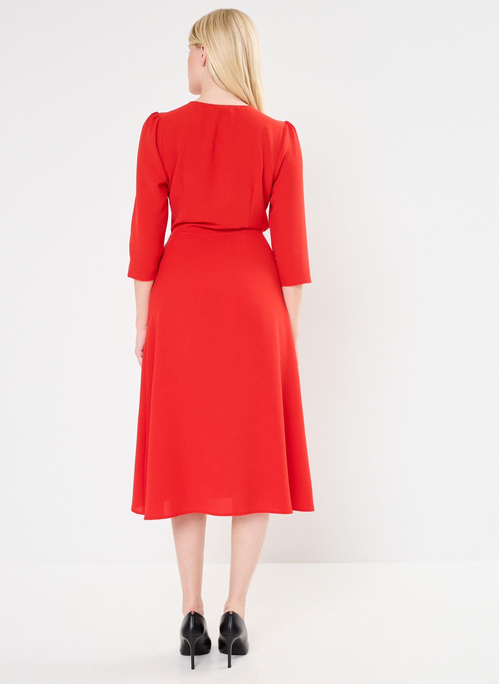 Lange Kleider Roxane damen rot La Petite Etoile Lange Kleider Roxane damen rot Rouge