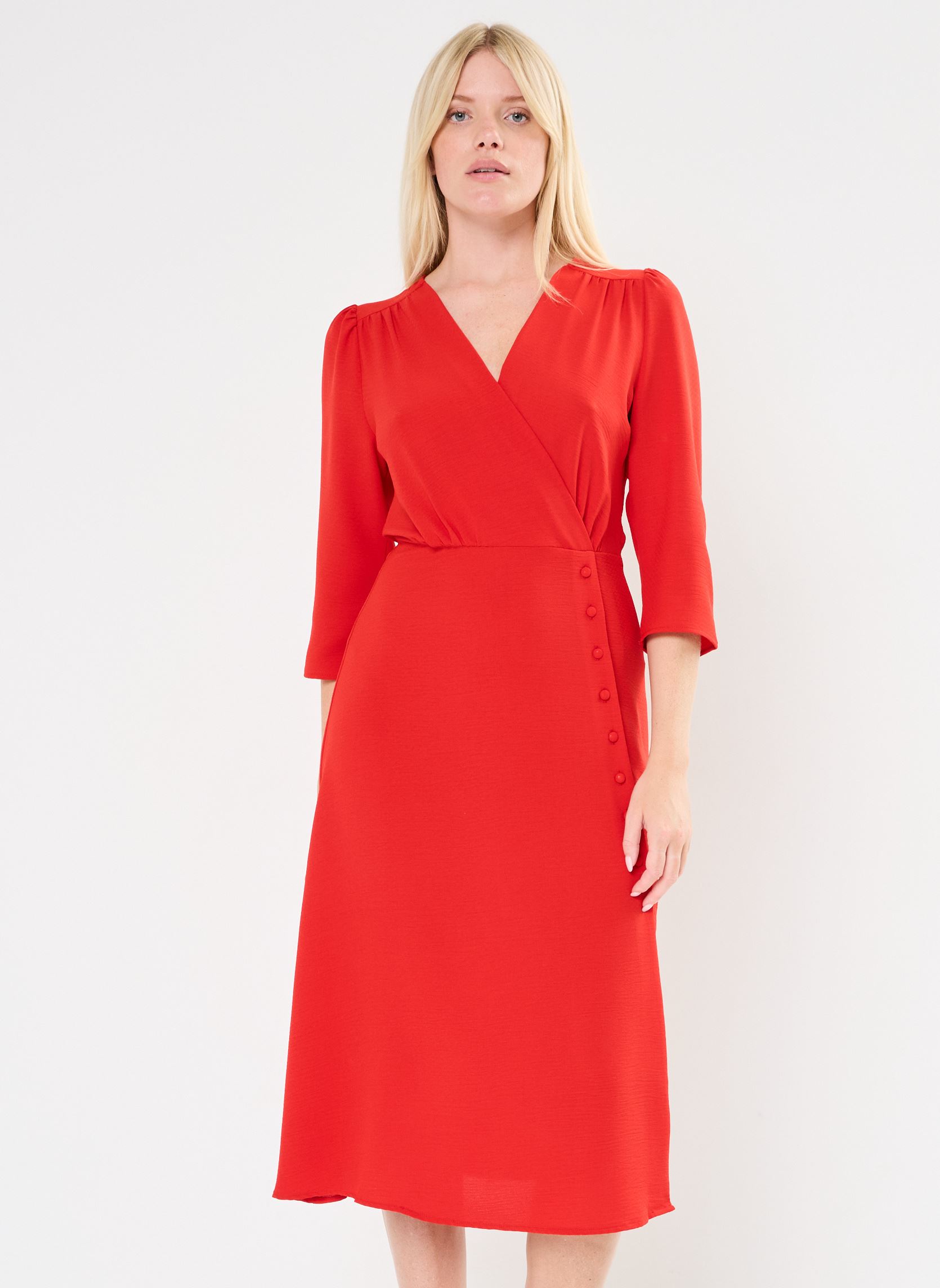 Lange Kleider Roxane damen rot La Petite Etoile Lange Kleider Roxane damen rot Rouge