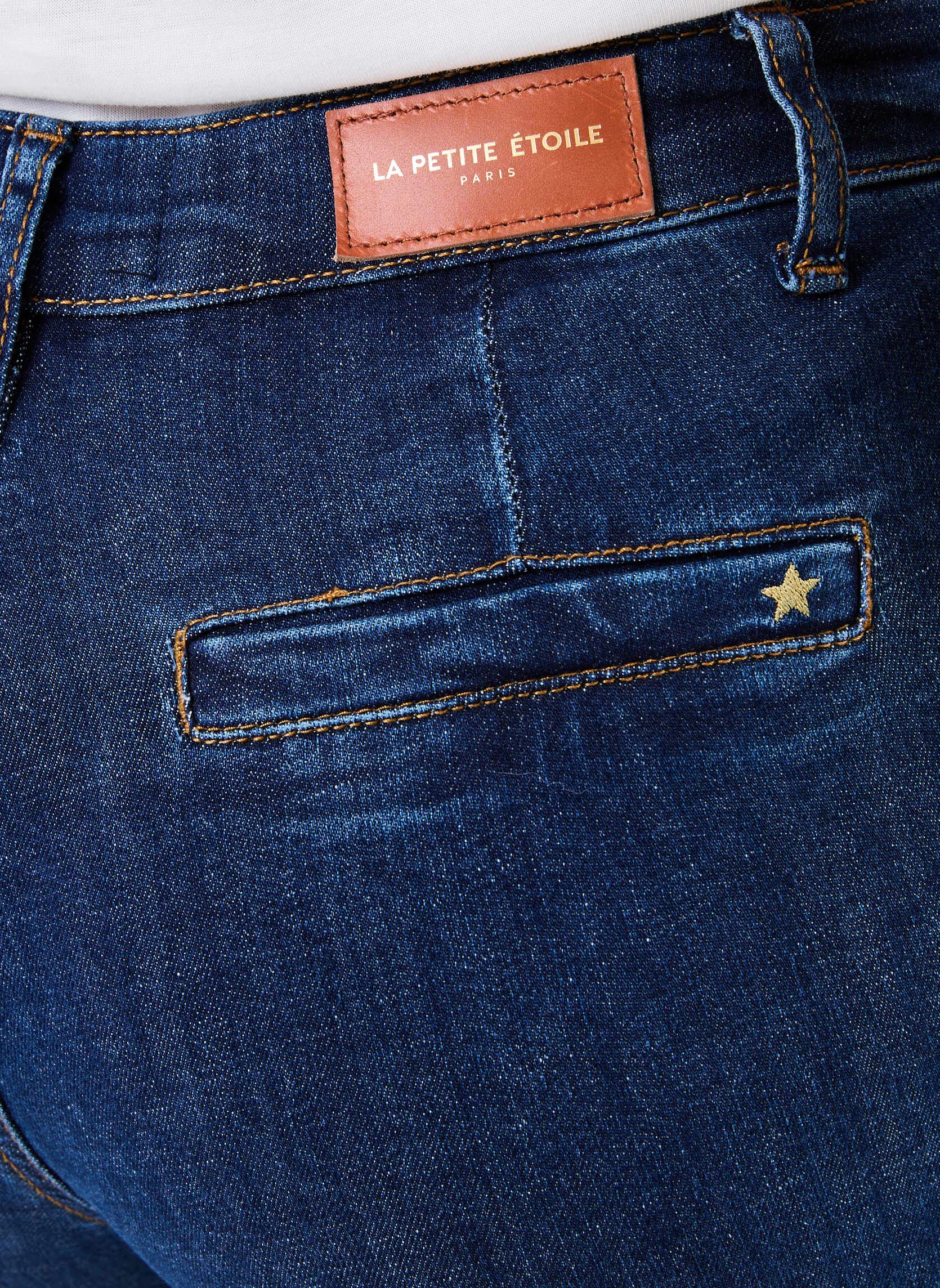 Flared Jeans Sonny damen blau La Petite Etoile Flared Jeans Sonny damen blau WASH