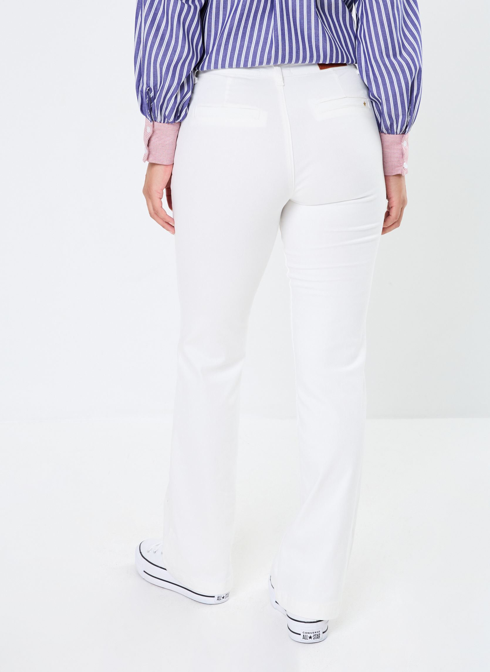 Flared Jeans Sonny damen weiß La Petite Etoile Flared Jeans Sonny damen weiß Ecru