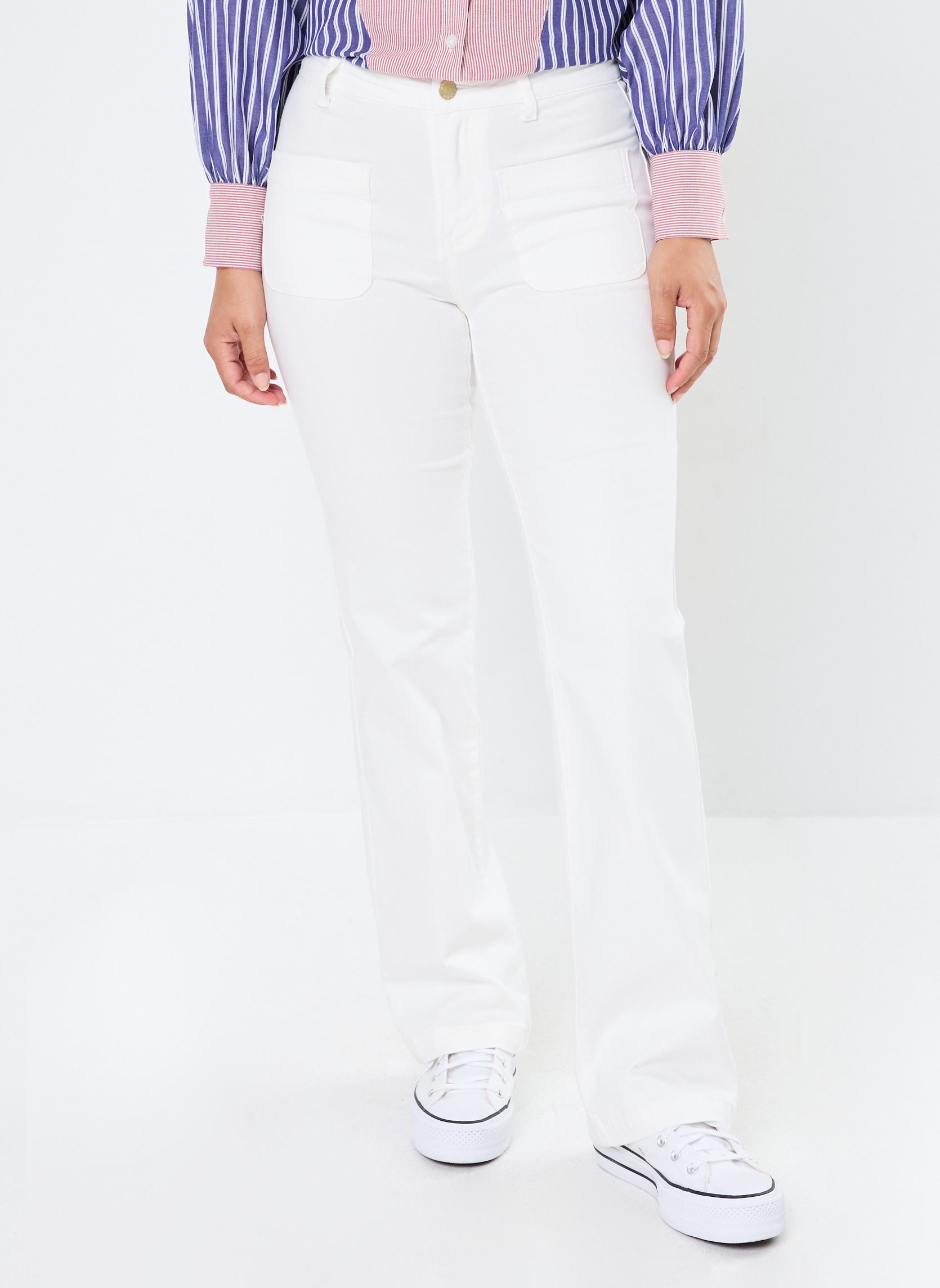 Flared Jeans Sonny damen weiß La Petite Etoile Flared Jeans Sonny damen weiß Ecru