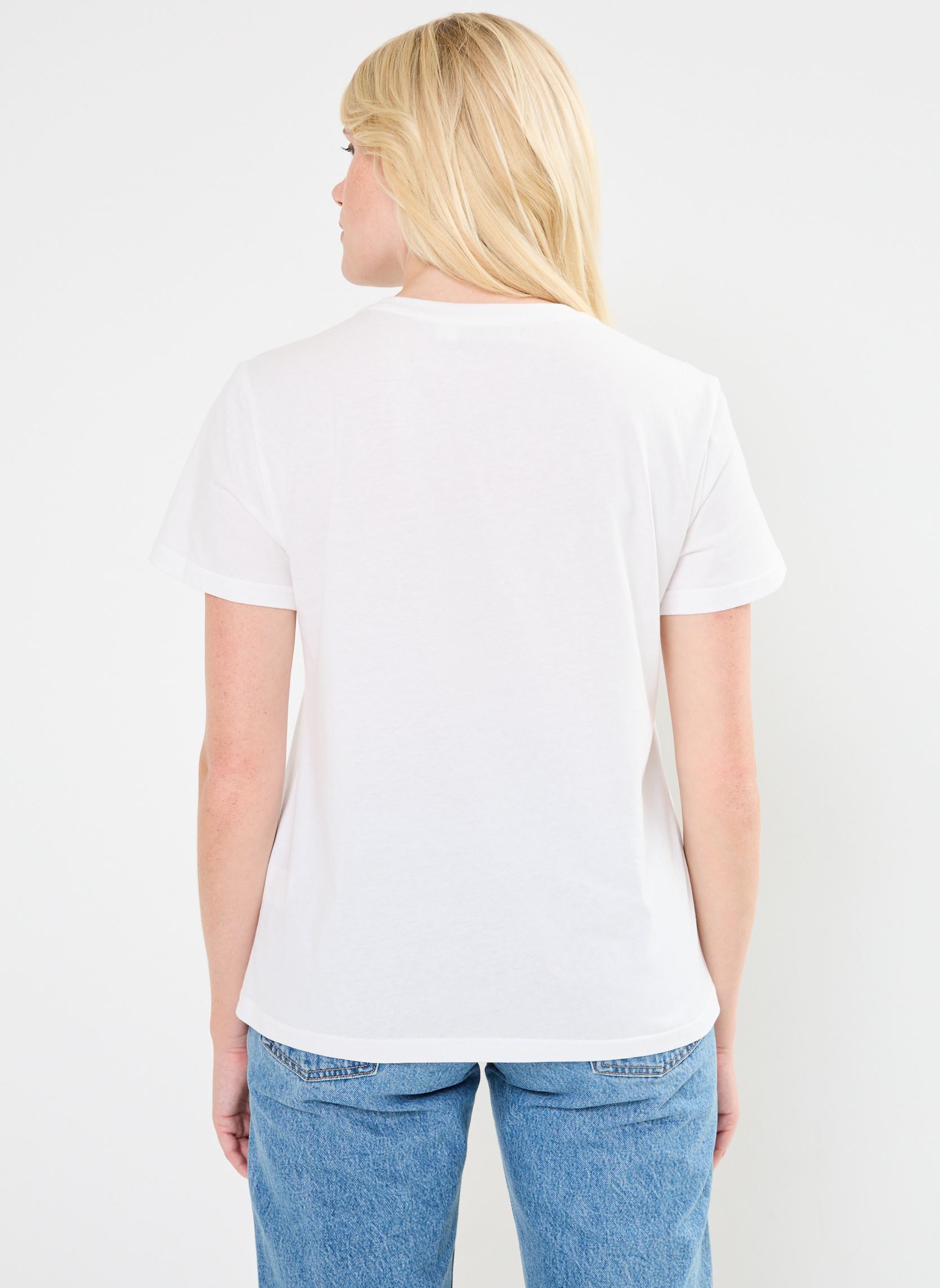 Tee-shirts manches courtes Tracy femme blanc La Petite Etoile Tee-shirts manches courtes Tracy femme blanc Blanc