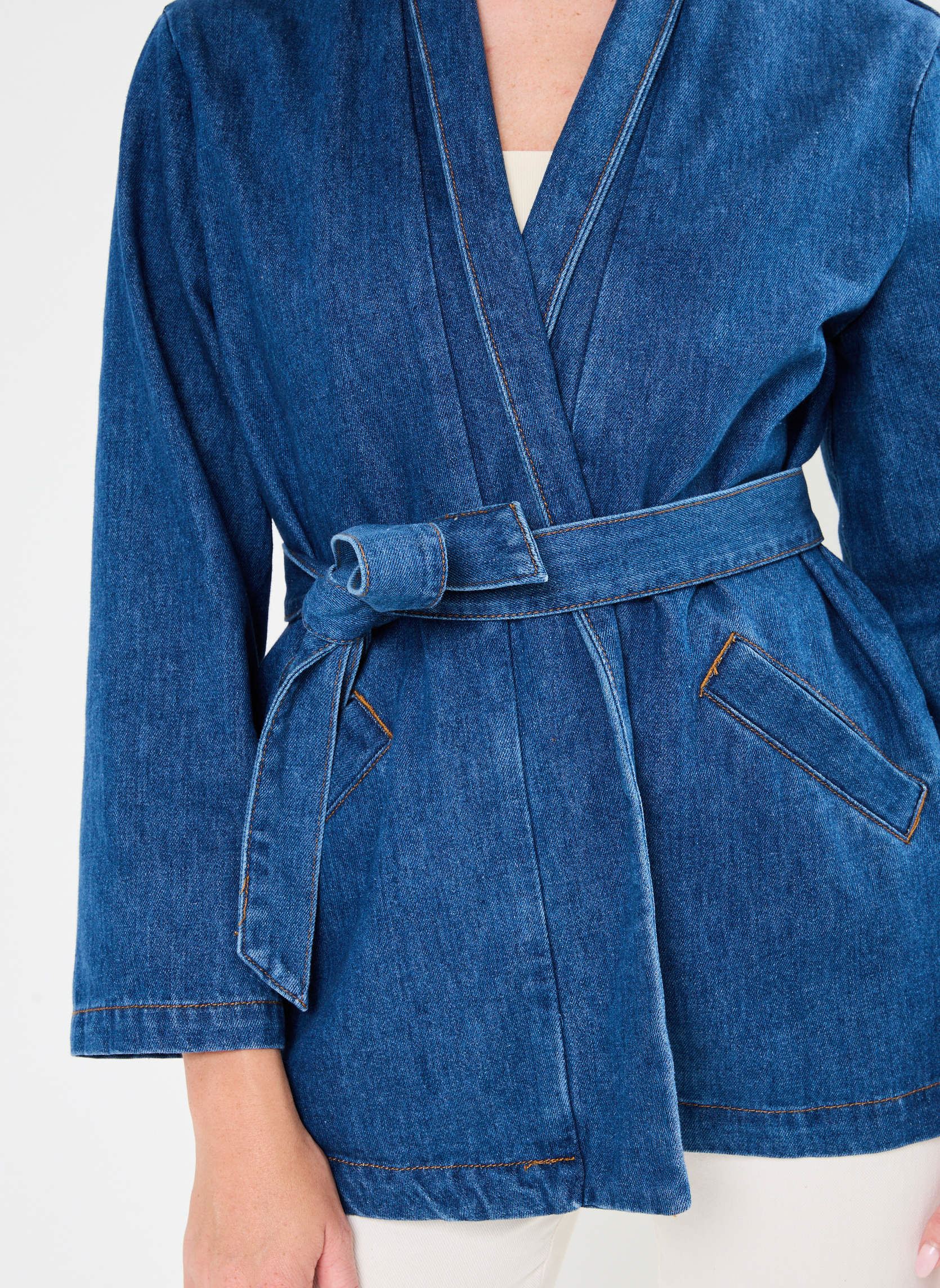 Vestes en jean Vera femme bleu La Petite Etoile Vestes en jean Vera femme bleu Wash