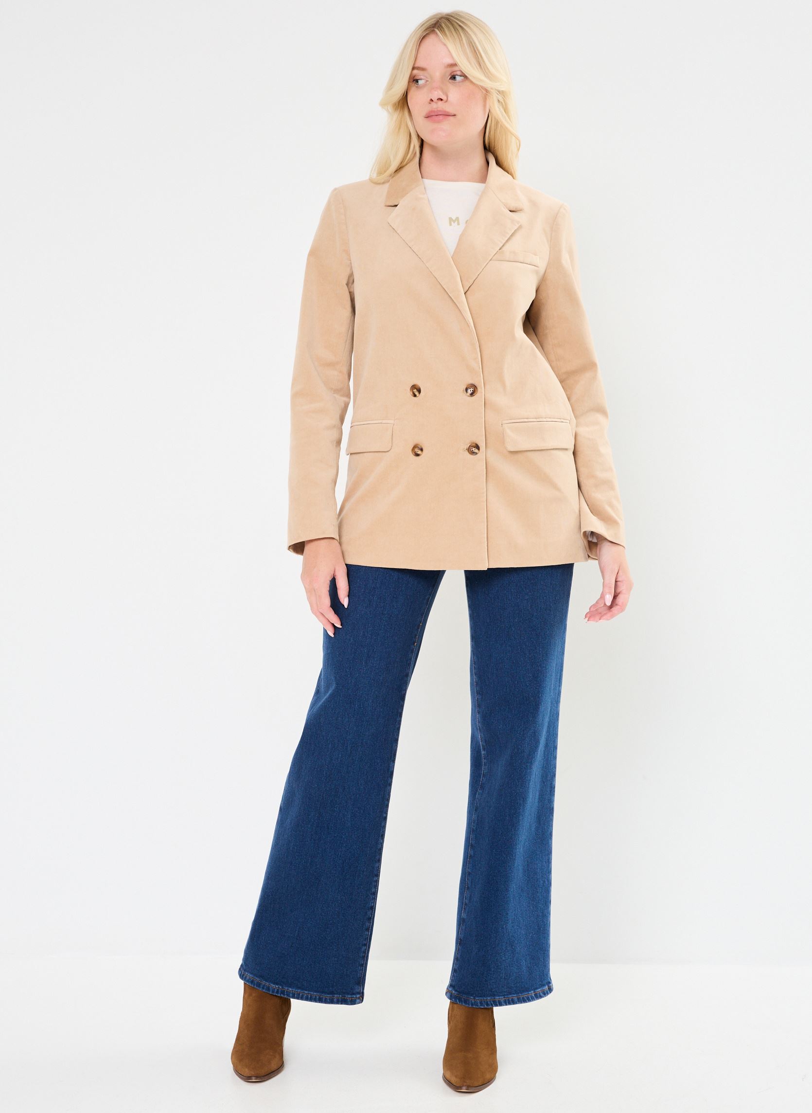 Blazer Victoire dames beige La Petite Etoile Blazer Victoire dames beige BEIGE