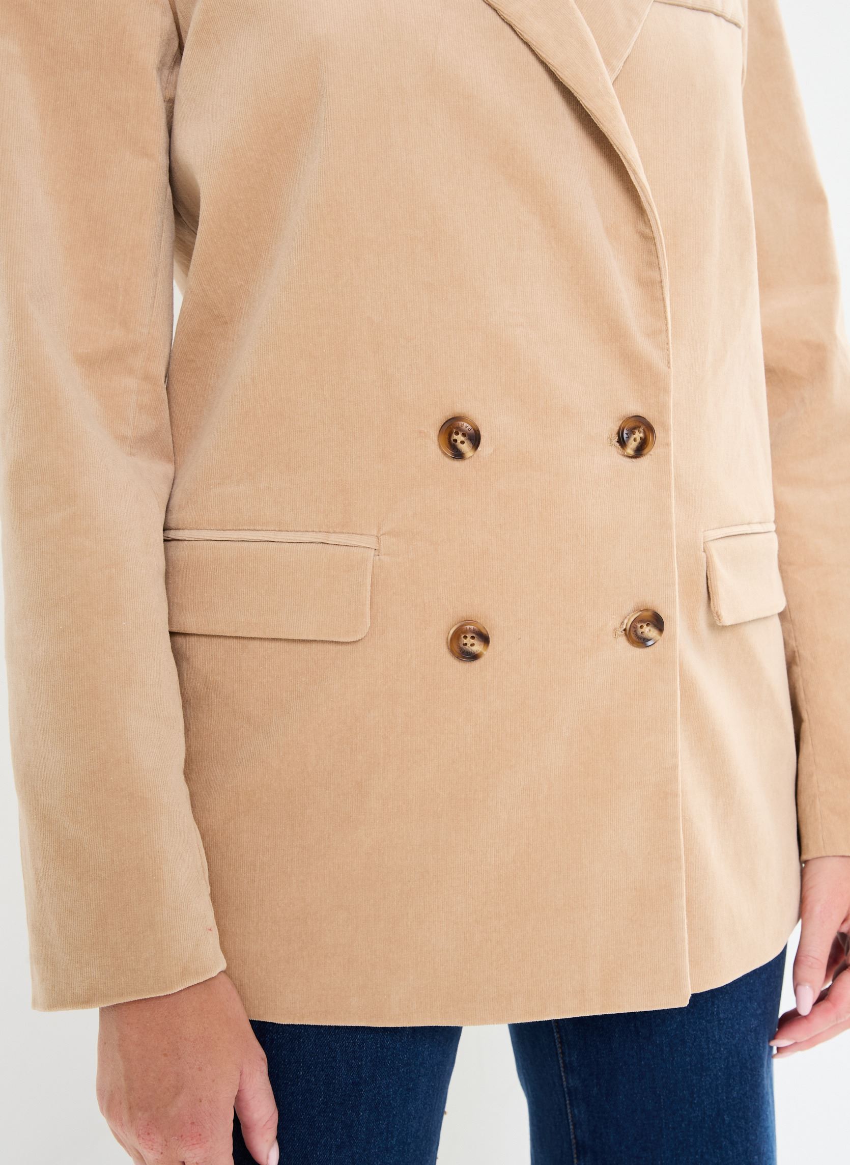 Blazer Victoire dames beige La Petite Etoile Blazer Victoire dames beige BEIGE