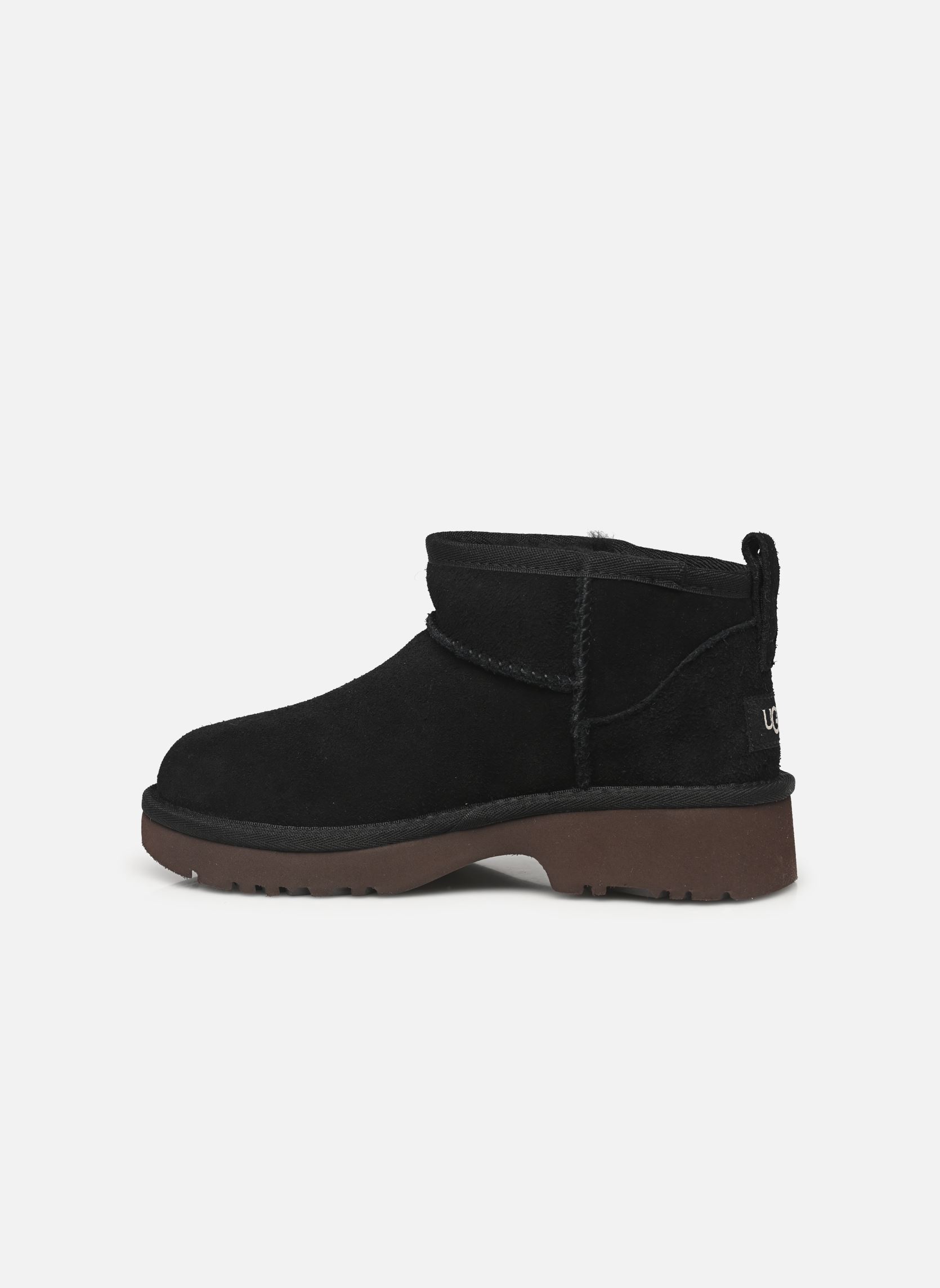 Botas Kids' Classic Ultra Mini New Heights niña negro UGG Botas Kids' Classic Ultra Mini New Heights niña negro BLACK