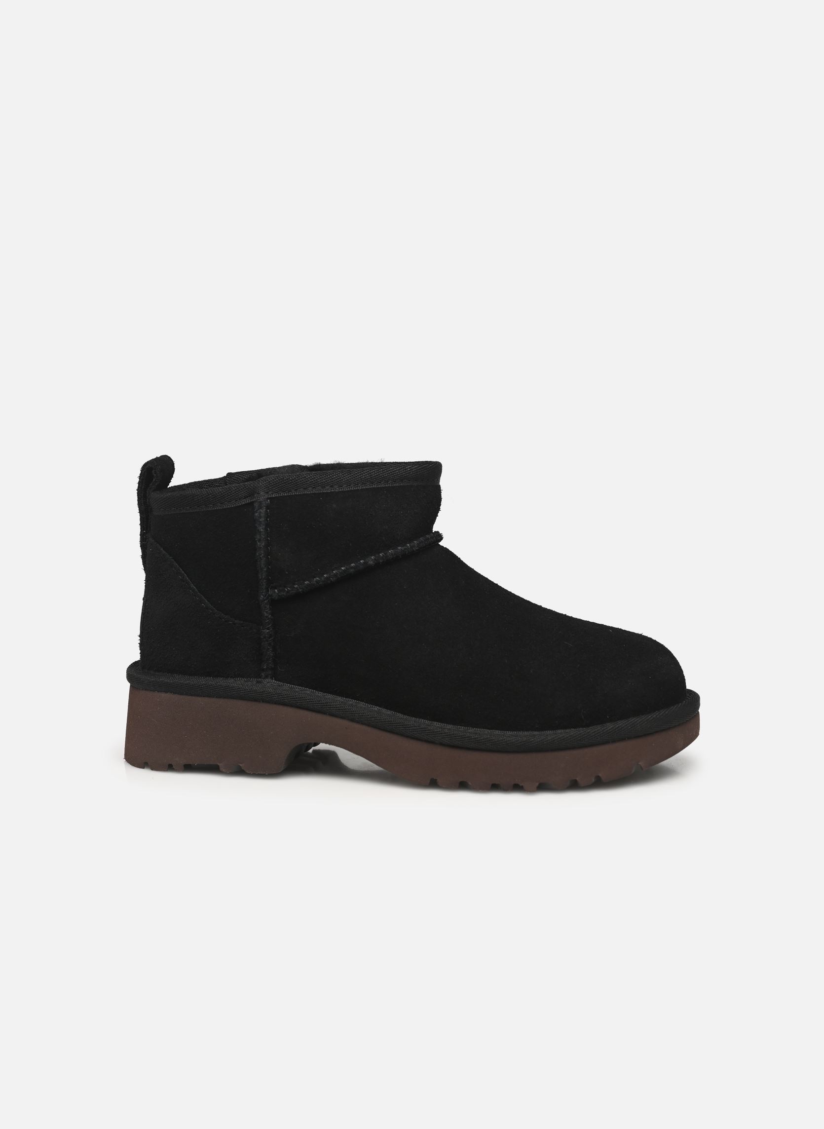 Botas Kids' Classic Ultra Mini New Heights niña negro UGG Botas Kids' Classic Ultra Mini New Heights niña negro BLACK