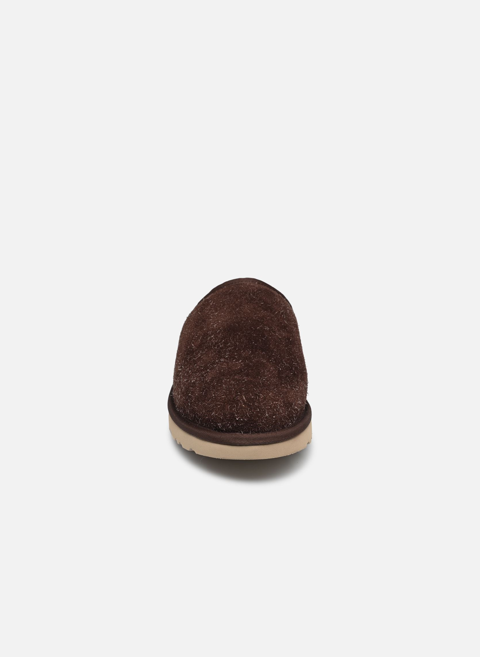 Chaussons M CLASSIC SLIP-ON SHAGGY SUEDE homme marron UGG Chaussons M CLASSIC SLIP-ON SHAGGY SUEDE homme marron BURNT CEDAR