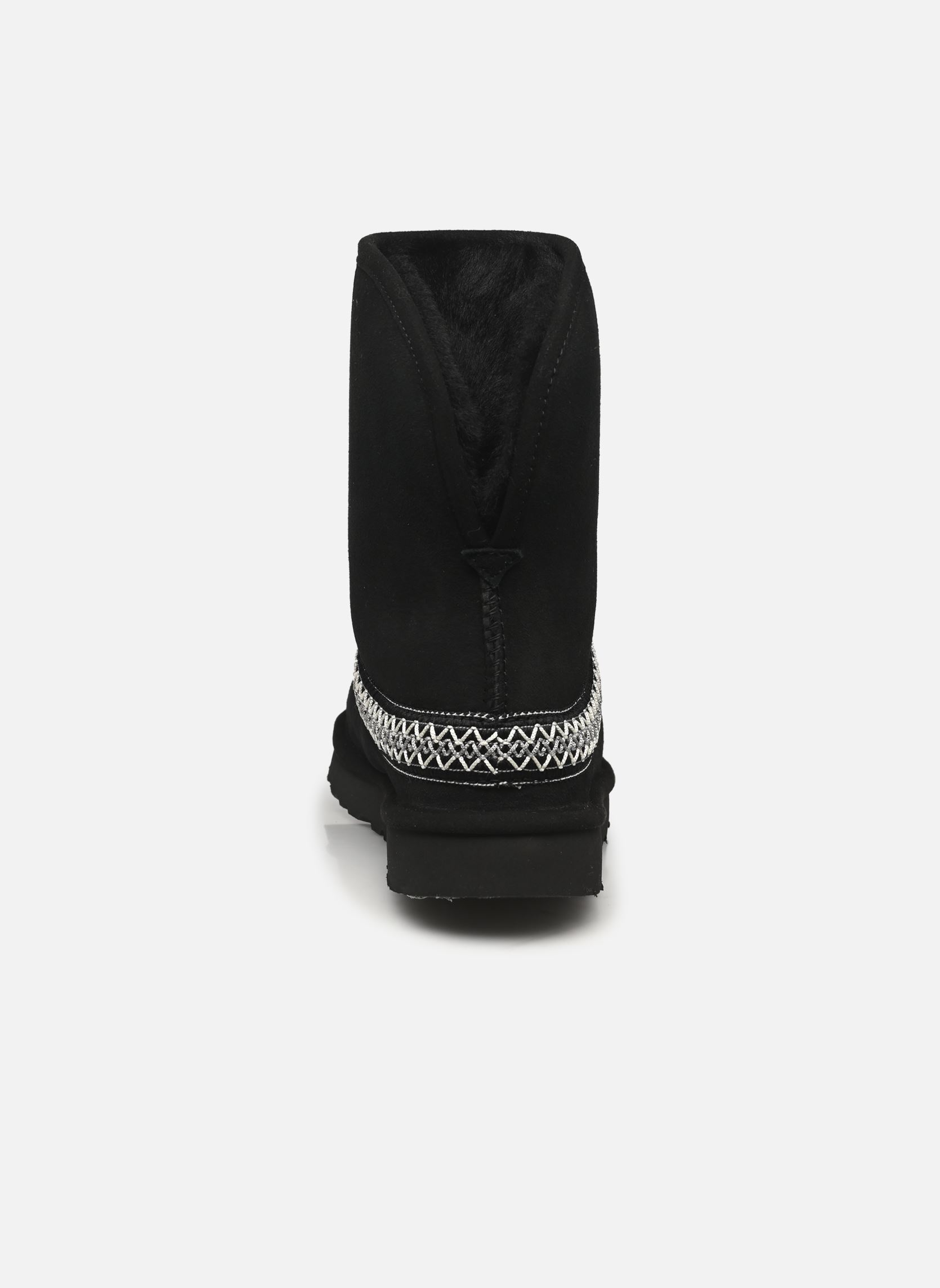 Botines forrados W CLASSIC SHORT CRESCENT mujer negro UGG Botines forrados W CLASSIC SHORT CRESCENT mujer negro BLACK
