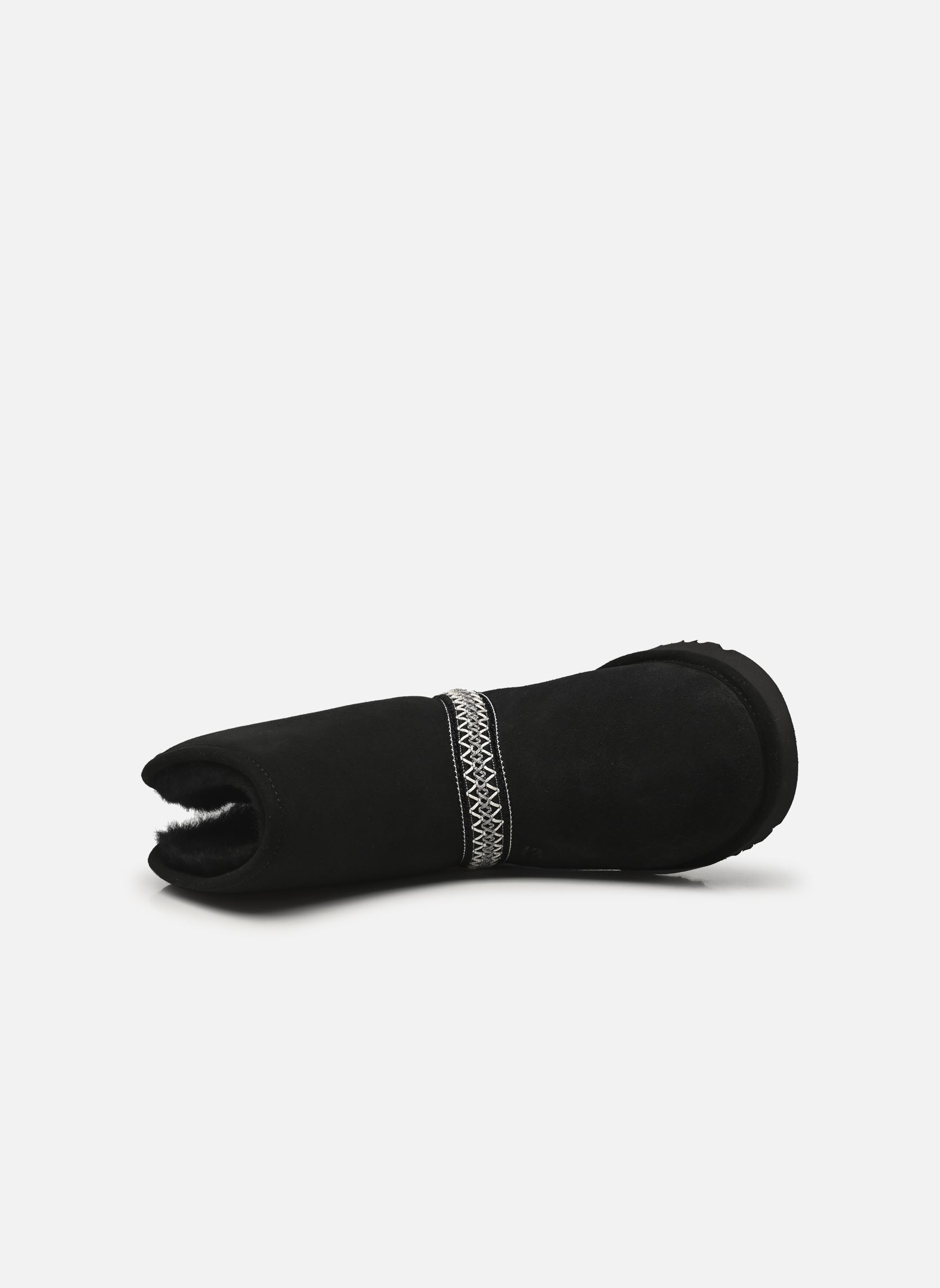 Botines forrados W CLASSIC SHORT CRESCENT mujer negro UGG Botines forrados W CLASSIC SHORT CRESCENT mujer negro BLACK