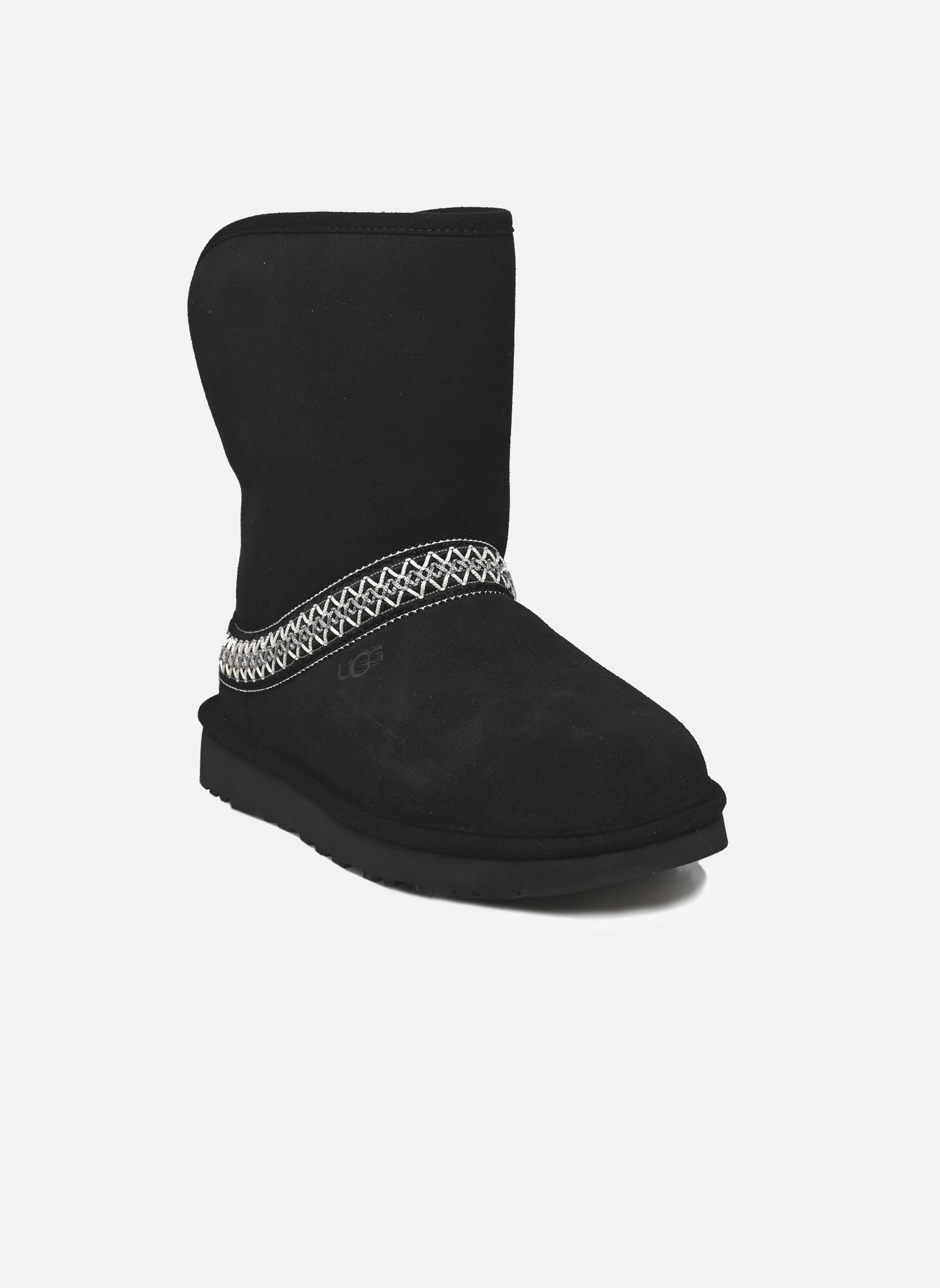 Bottines et boots UGG W CLASSIC SHORT CRESCENT pour Femme