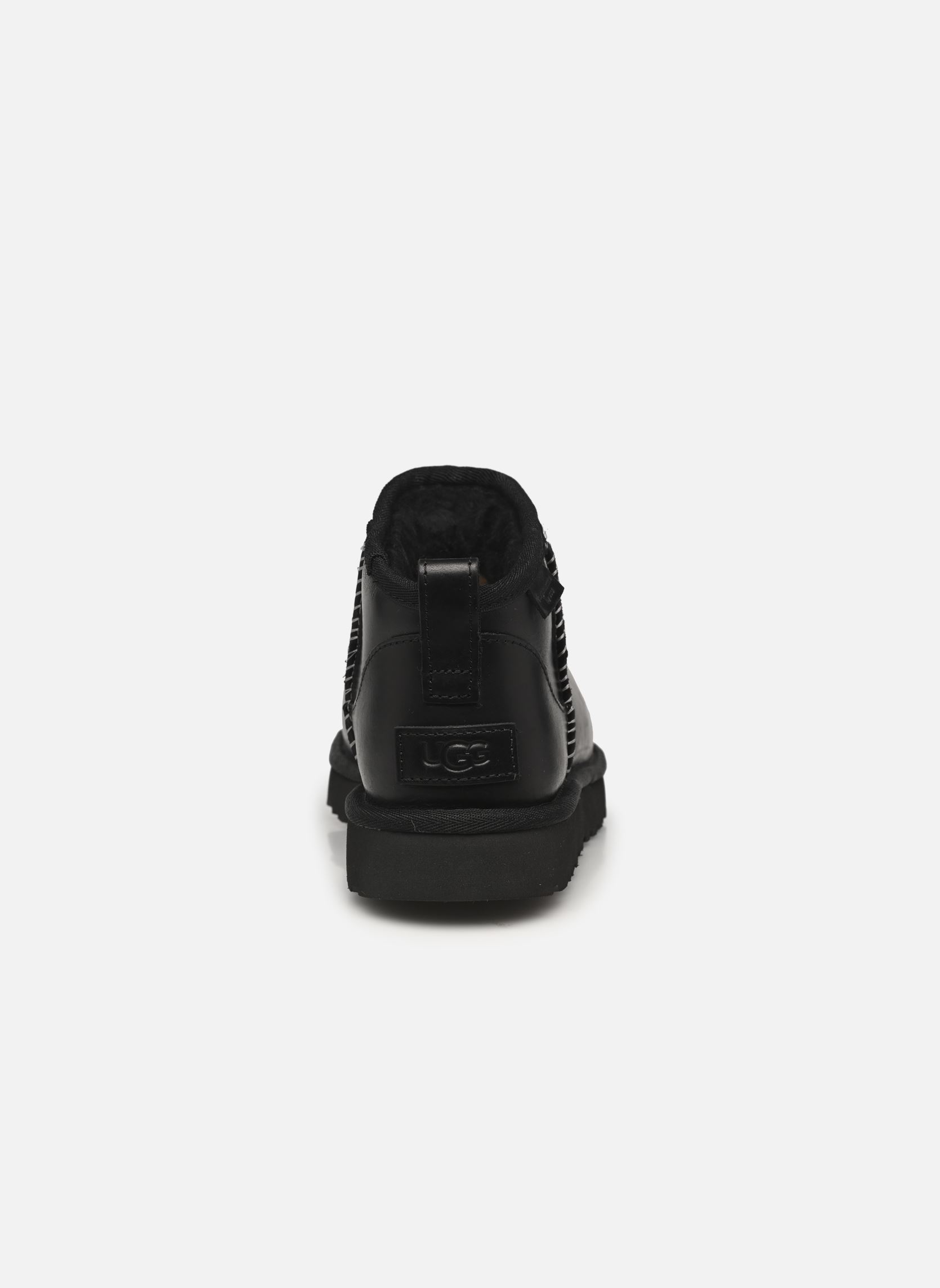 Gevoerde enkellaarsjes W CLASSIC ULTRA MINI LTHR REGEN dames zwart UGG Gevoerde enkellaarsjes W CLASSIC ULTRA MINI LTHR REGEN dames zwart BLACK