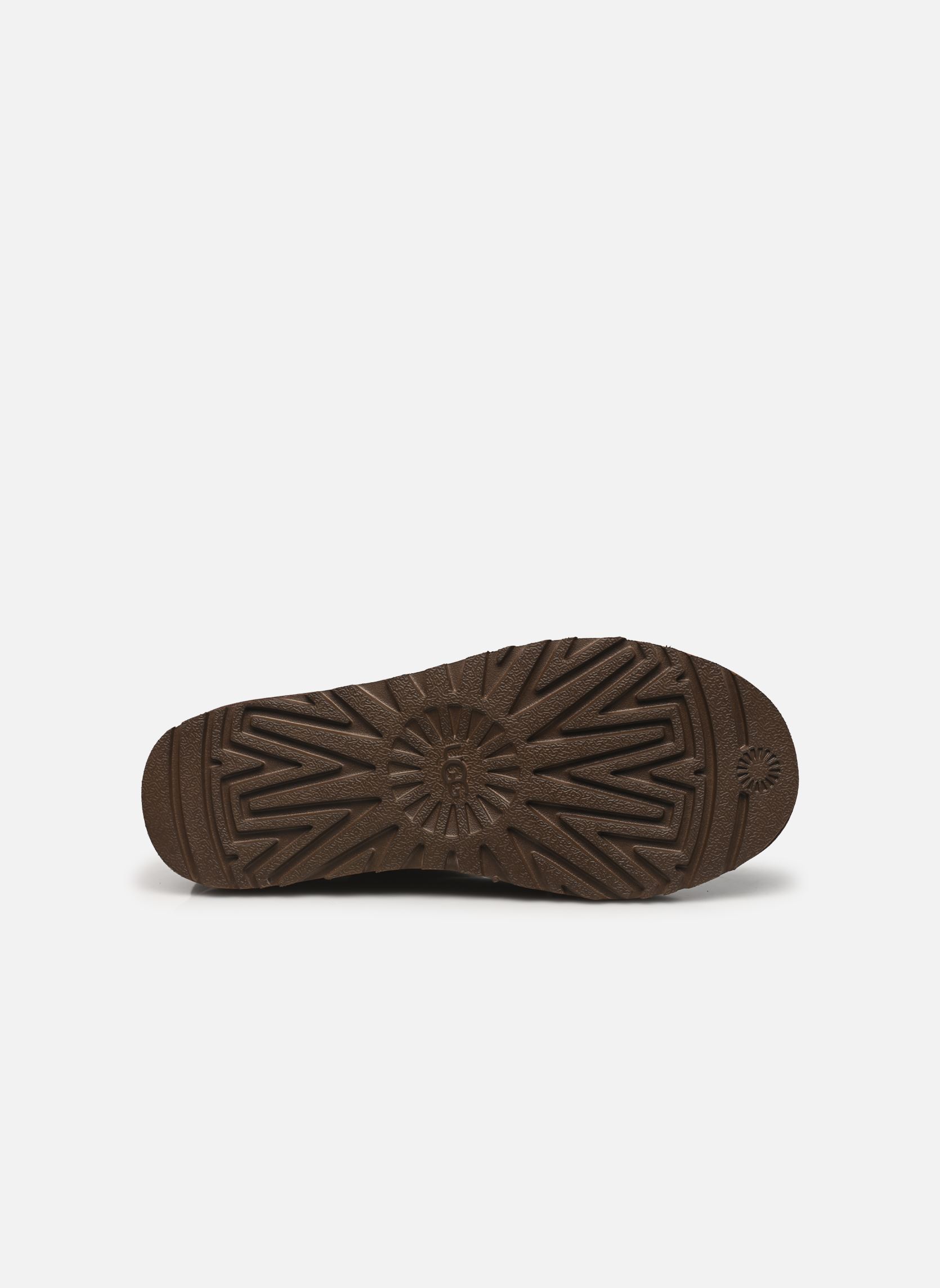 Gefütterte Stiefeletten W CLASSIC ULTRA MINI LTHR REGEN damen braun UGG Gefütterte Stiefeletten W CLASSIC ULTRA MINI LTHR REGEN damen braun IRONWOOD