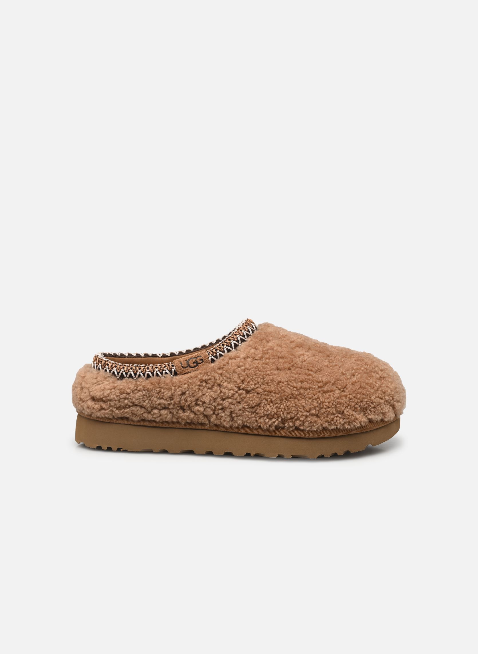 Chaussons W TASMAN MAXI CURLY femme marron UGG Chaussons W TASMAN MAXI CURLY femme marron CHESTNUT